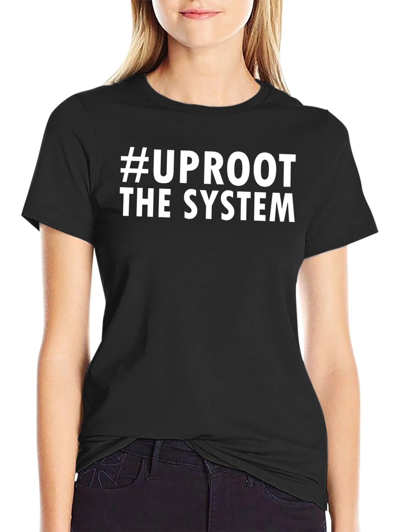 #Uproot the System Graphic T-Shirt - Activism Tee
