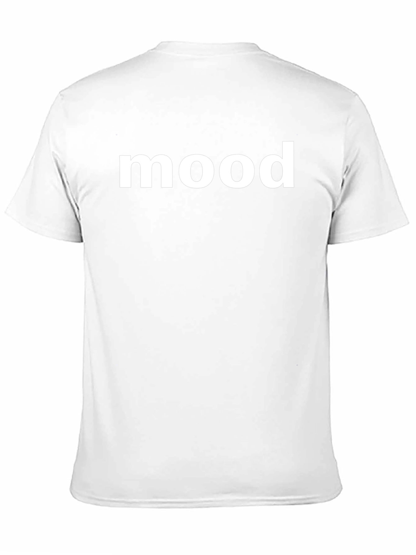 Mood Graphic Tee - Black Cotton T-Shirt