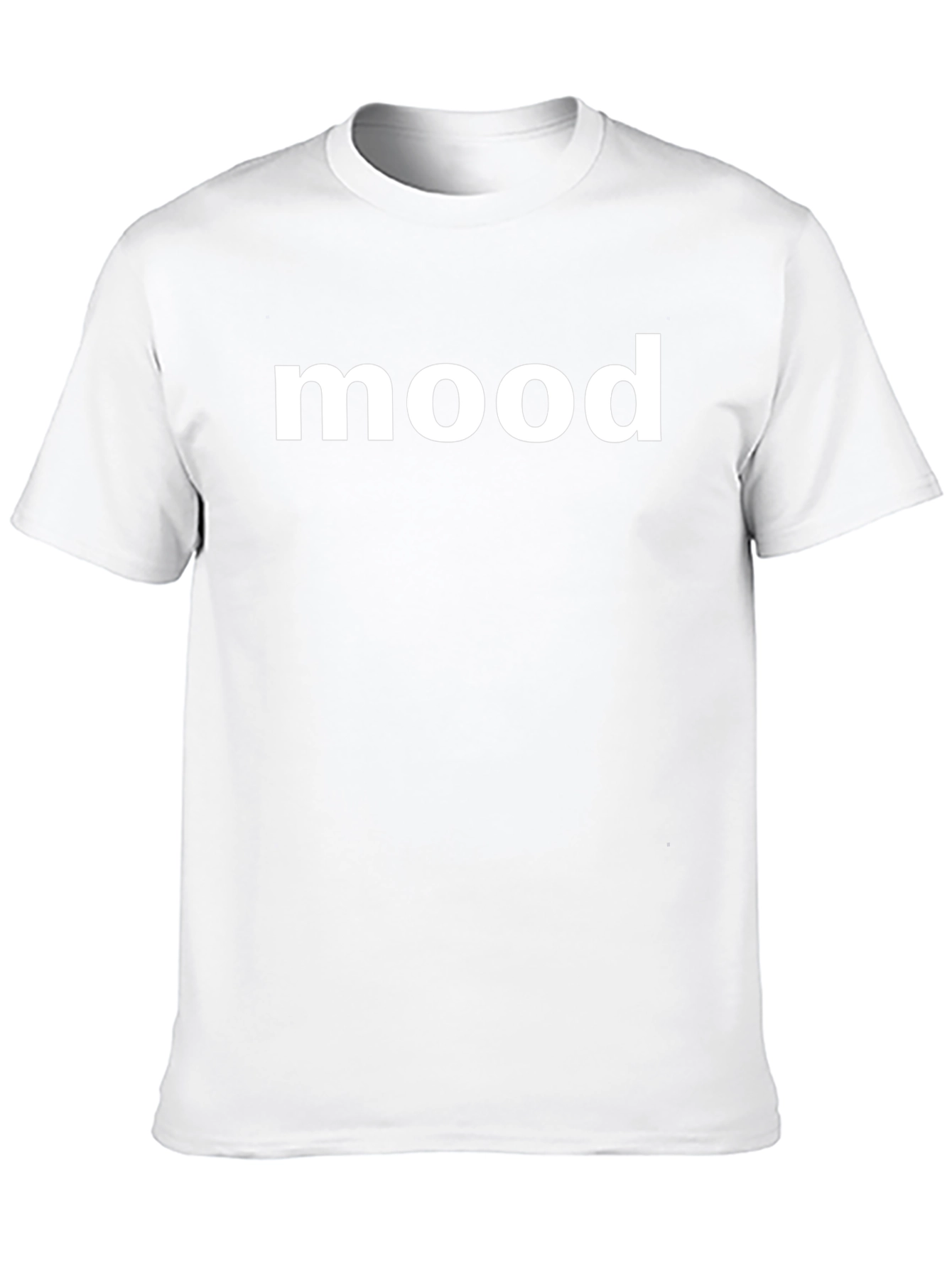 Mood Graphic Tee - Black Cotton T-Shirt