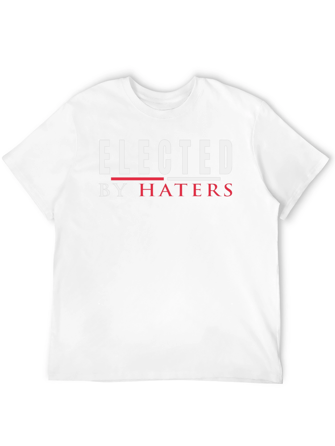 Elected by Haters Graphic Tee - Black