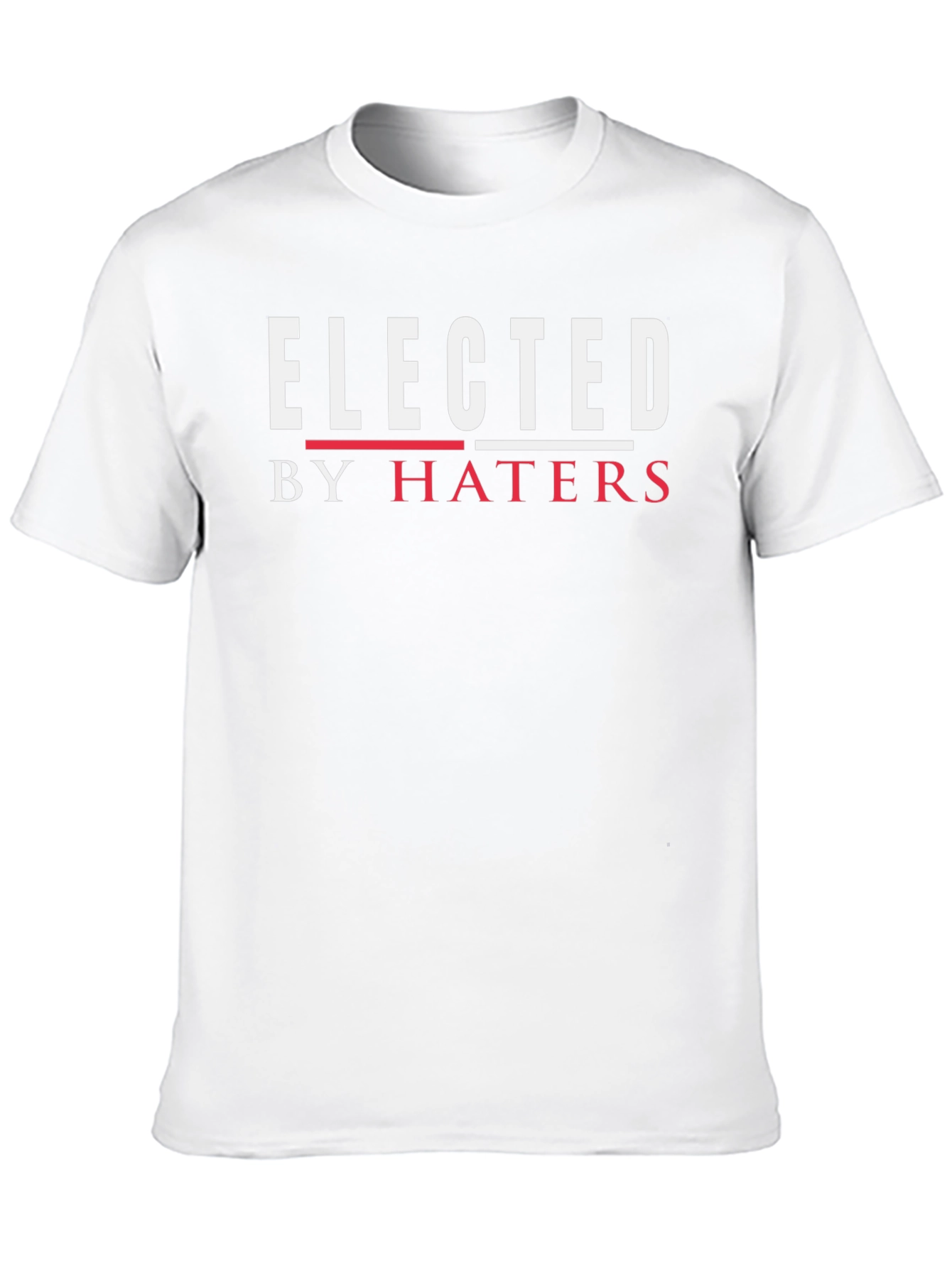 Elected by Haters Graphic Tee - Black
