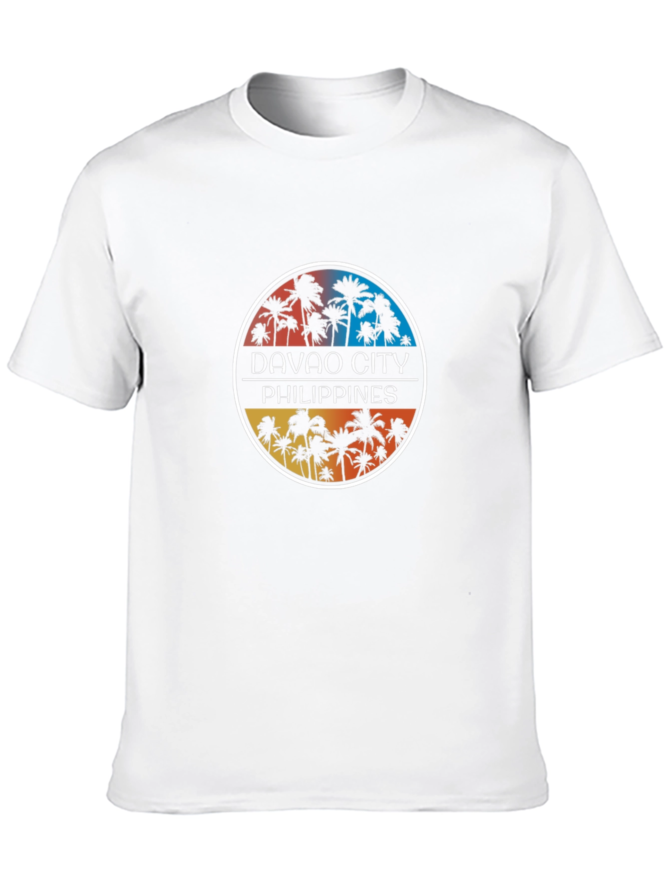 Davao City Philippines Palm Tree T-Shirt