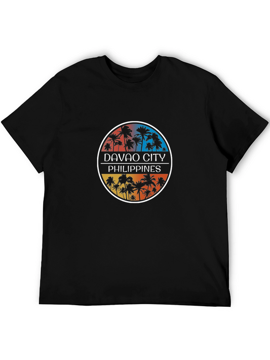 Davao City Philippines Palm Tree T-Shirt