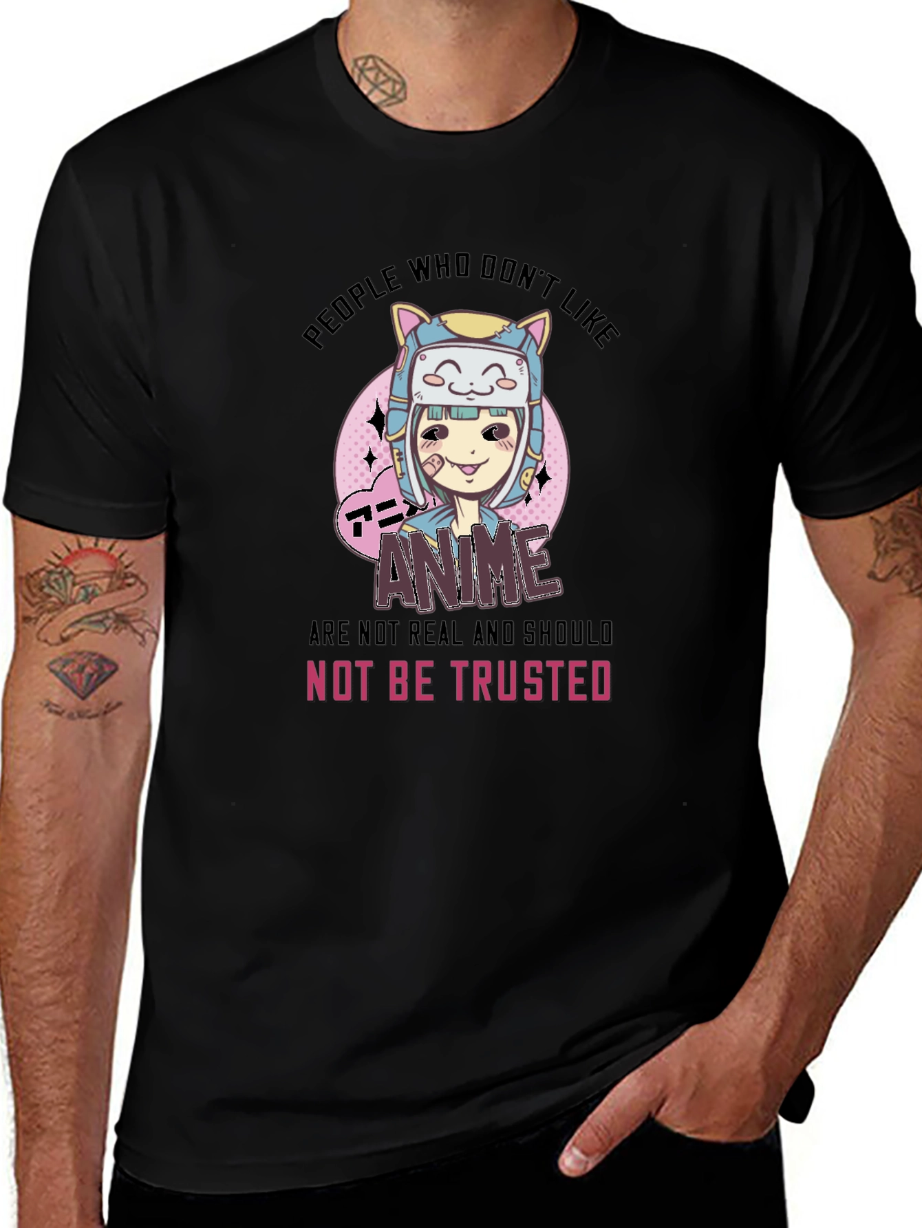 Anime Lover T-Shirt - Not to be Trusted