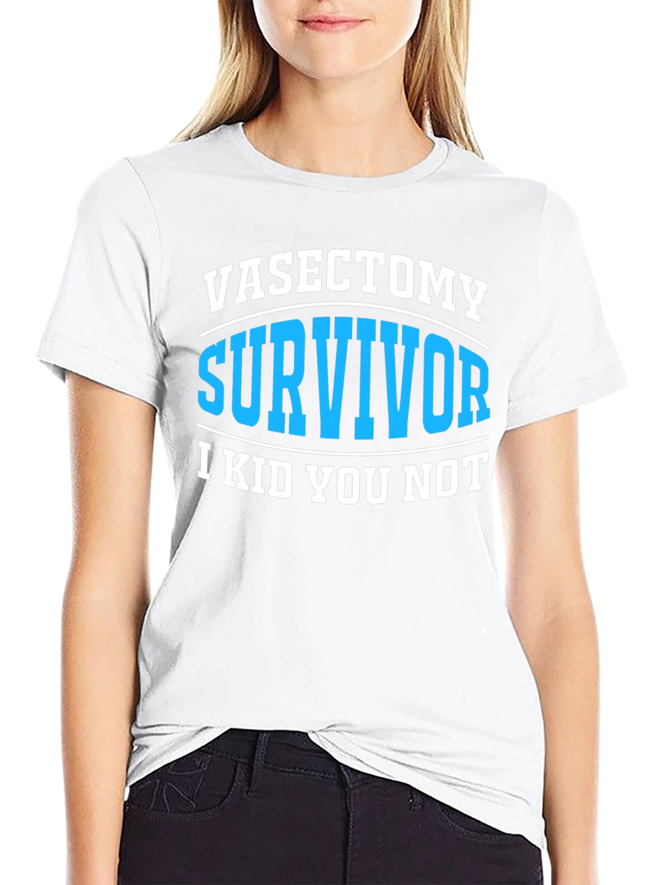 Vasectomy Survivor Funny Graphic T-Shirt