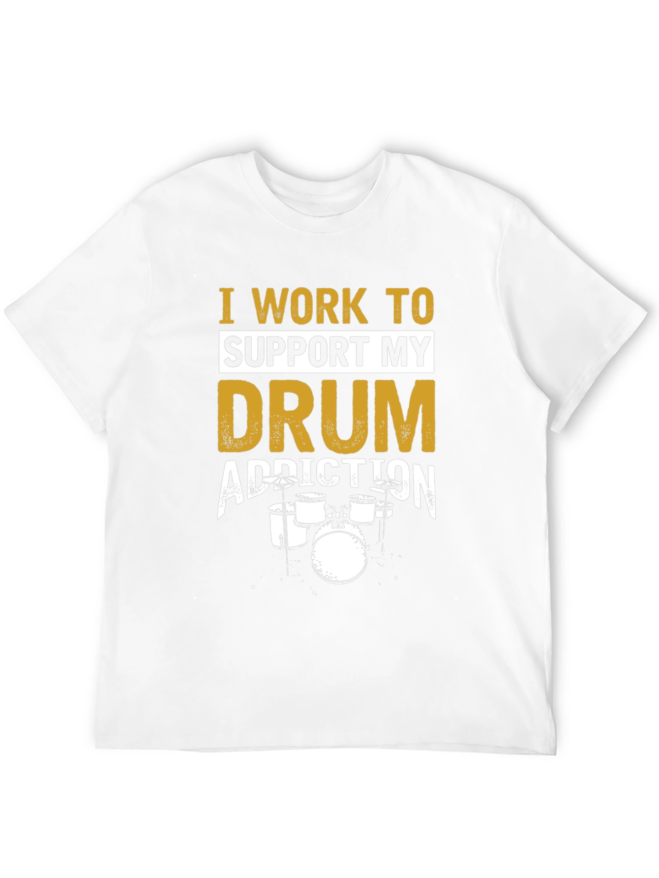 Drum Addiction Black T-Shirt