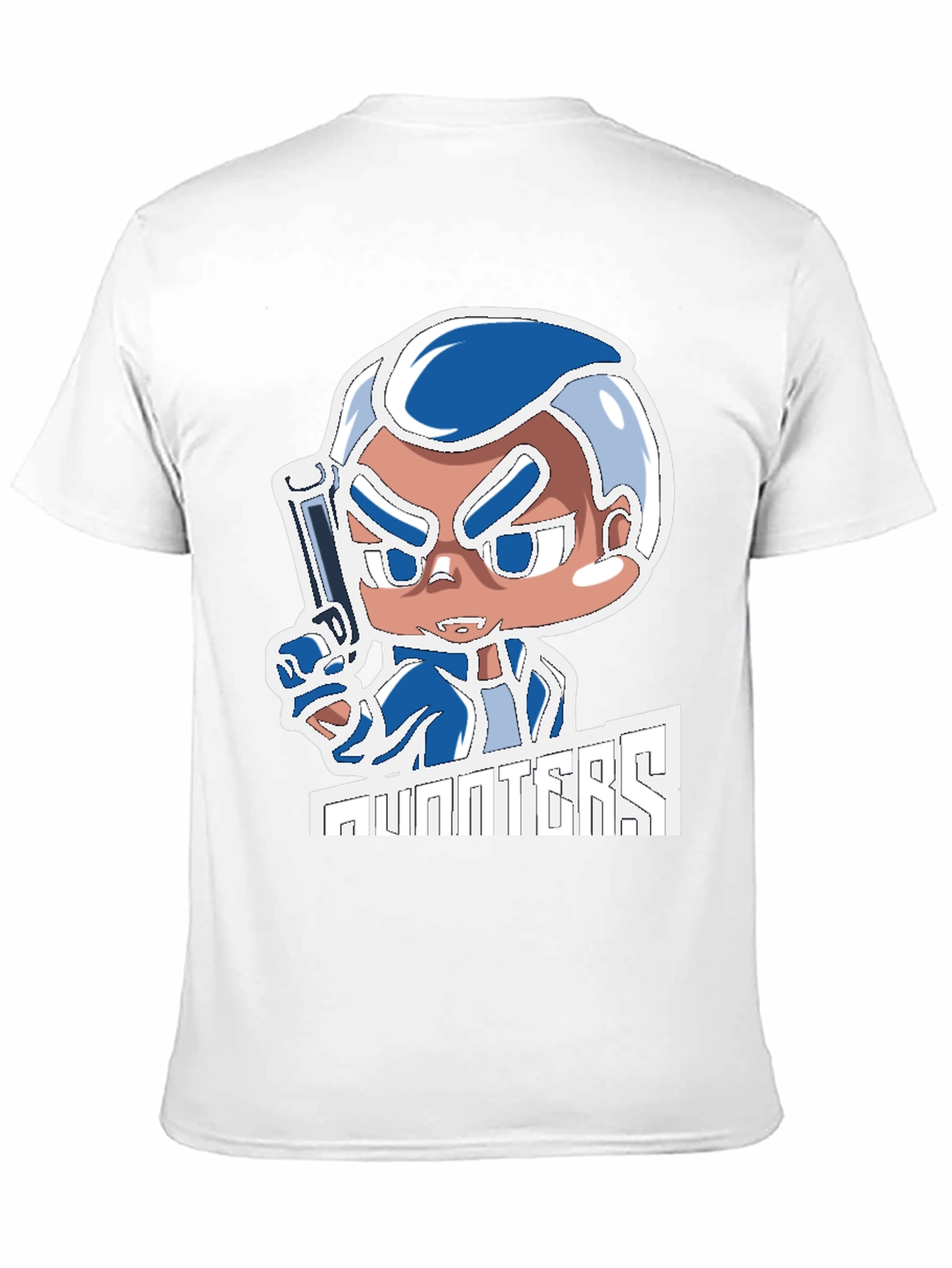 Hunters T-Shirt: Cartoon Gunman Design