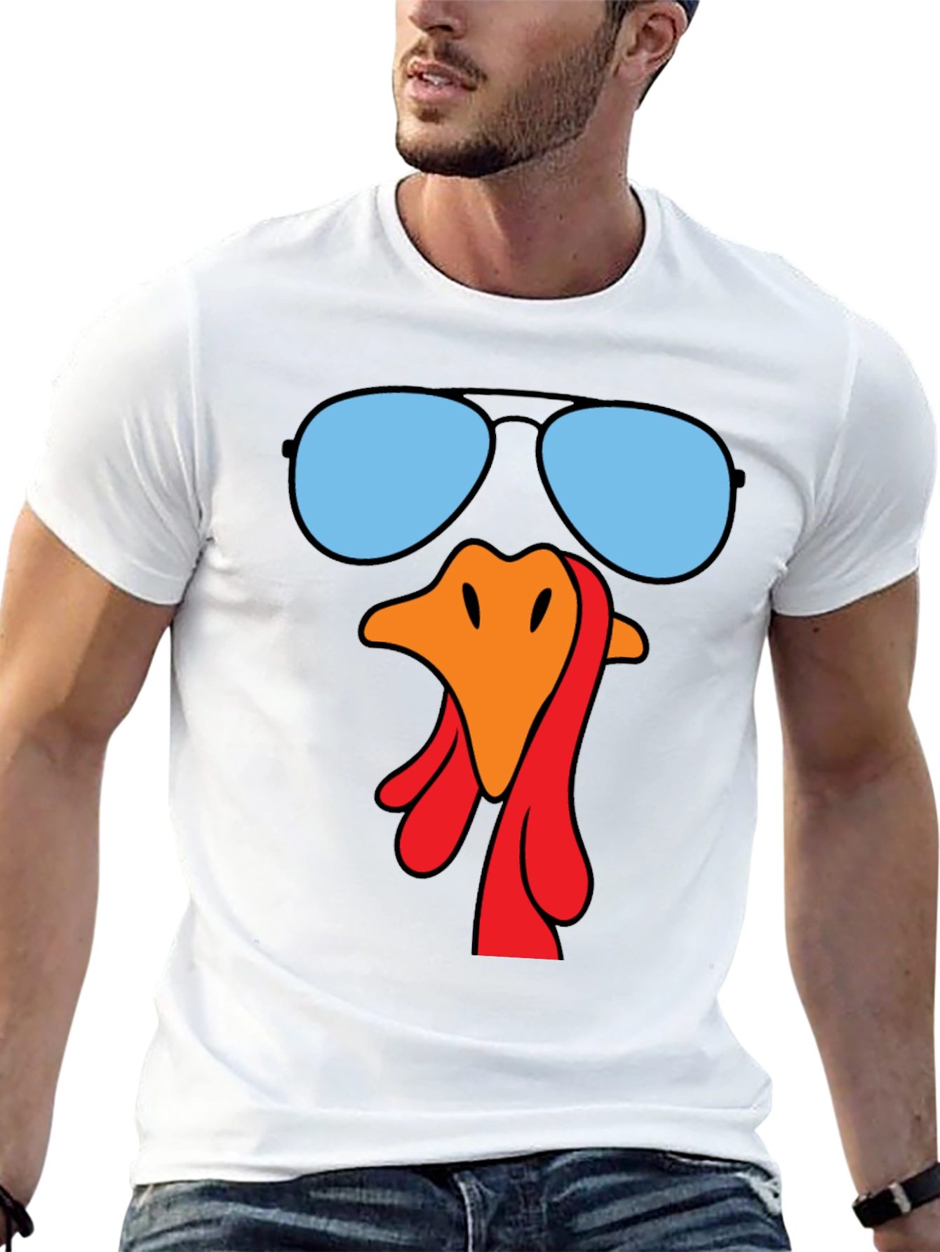 Cool Turkey Thanksgiving T-Shirt
