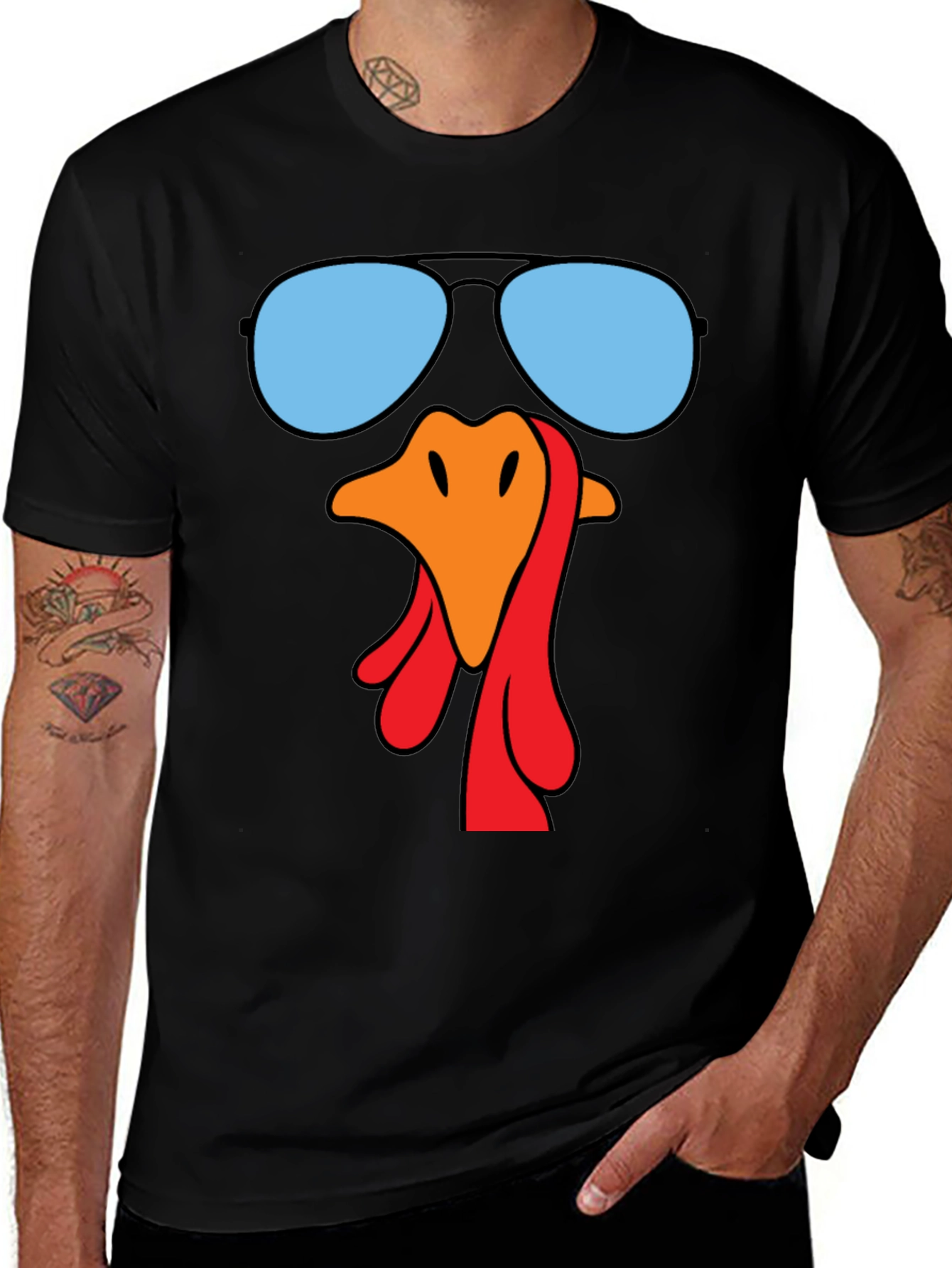 Cool Turkey Thanksgiving T-Shirt