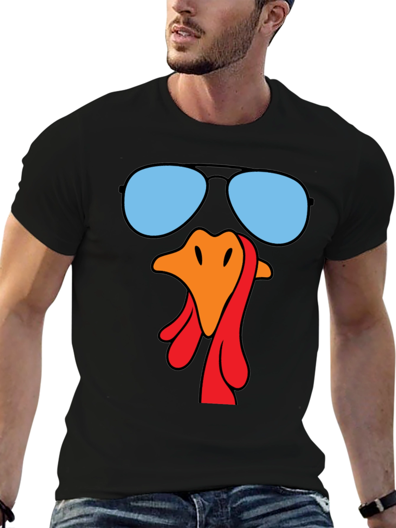 Cool Turkey Thanksgiving T-Shirt