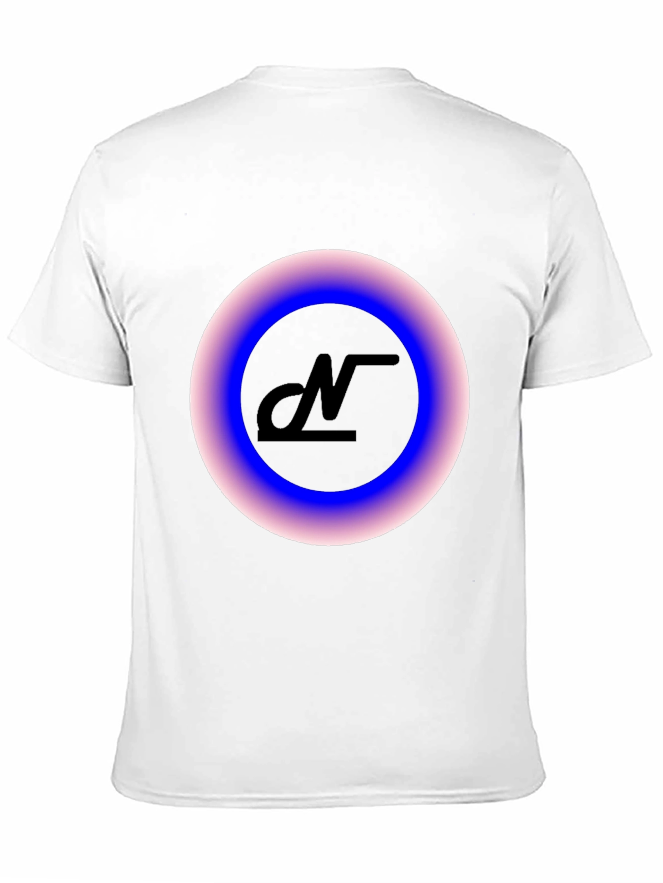 Modern Black Graphic Tee - Luminous Logo