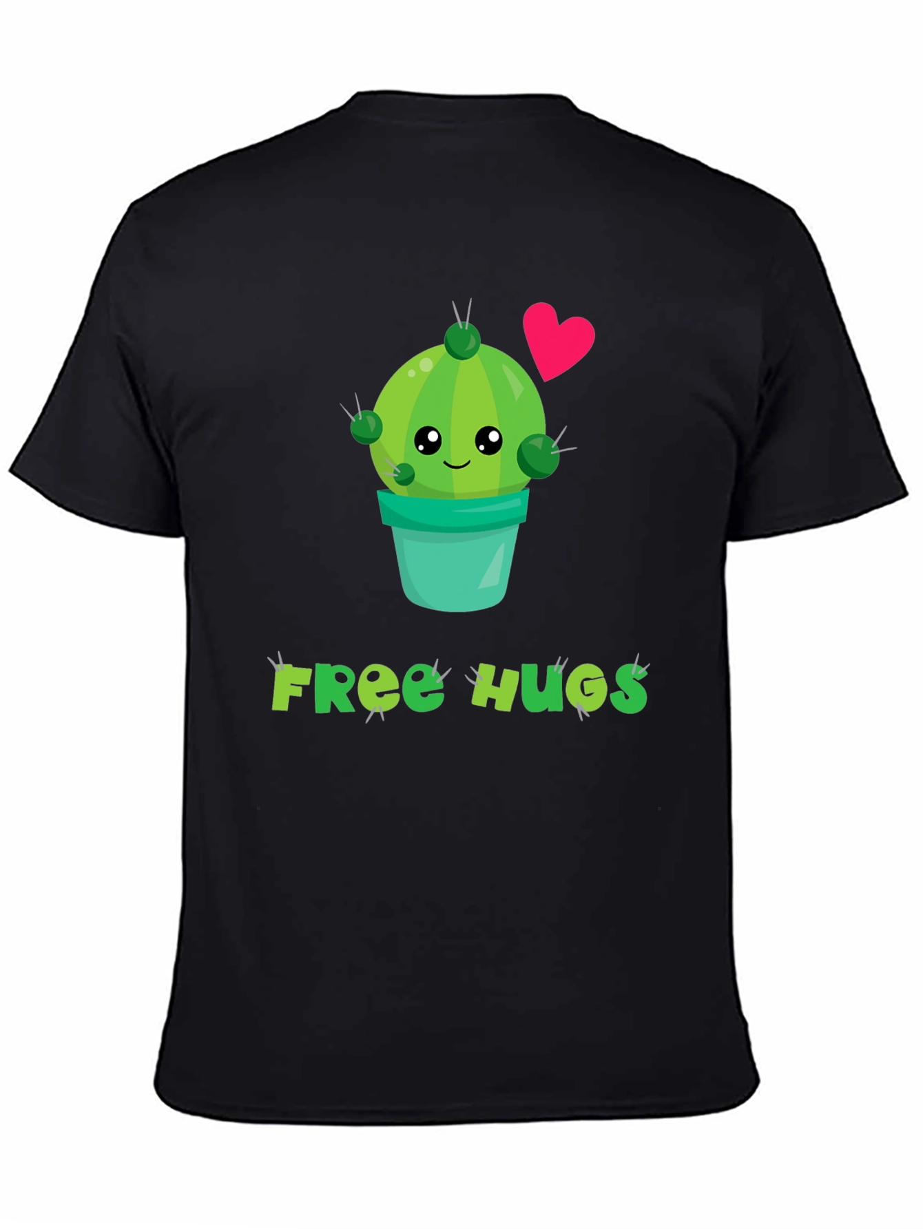 Cute Cactus Free Hugs Graphic Tee
