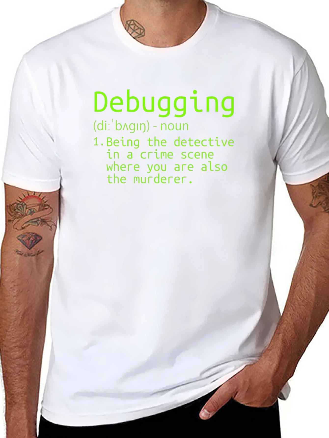 Debugging Definition T-Shirt - Programmer Humor