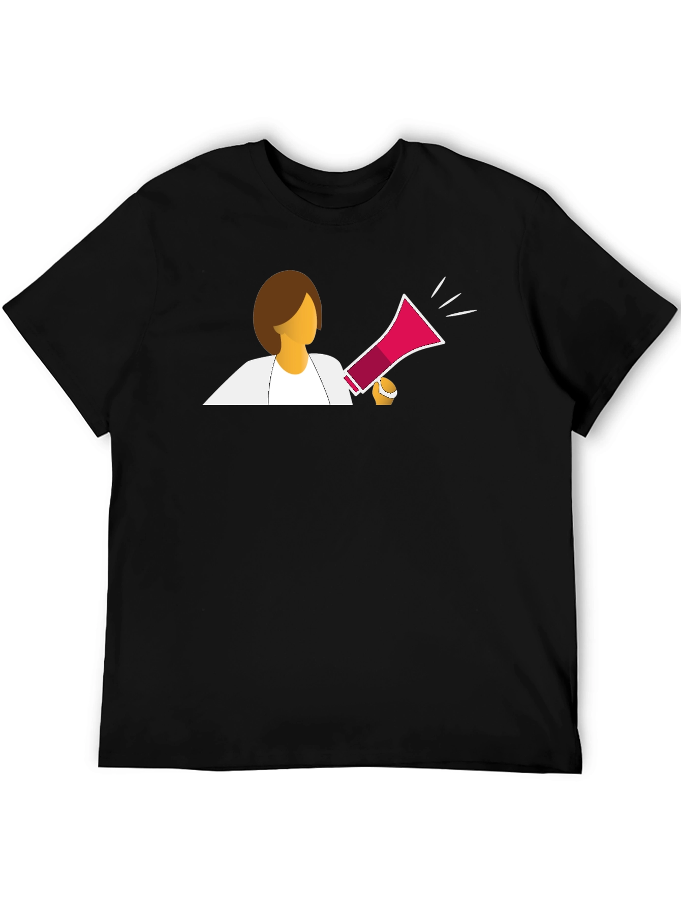 Empowered Woman T-Shirt - Bullhorn Graphic Tee