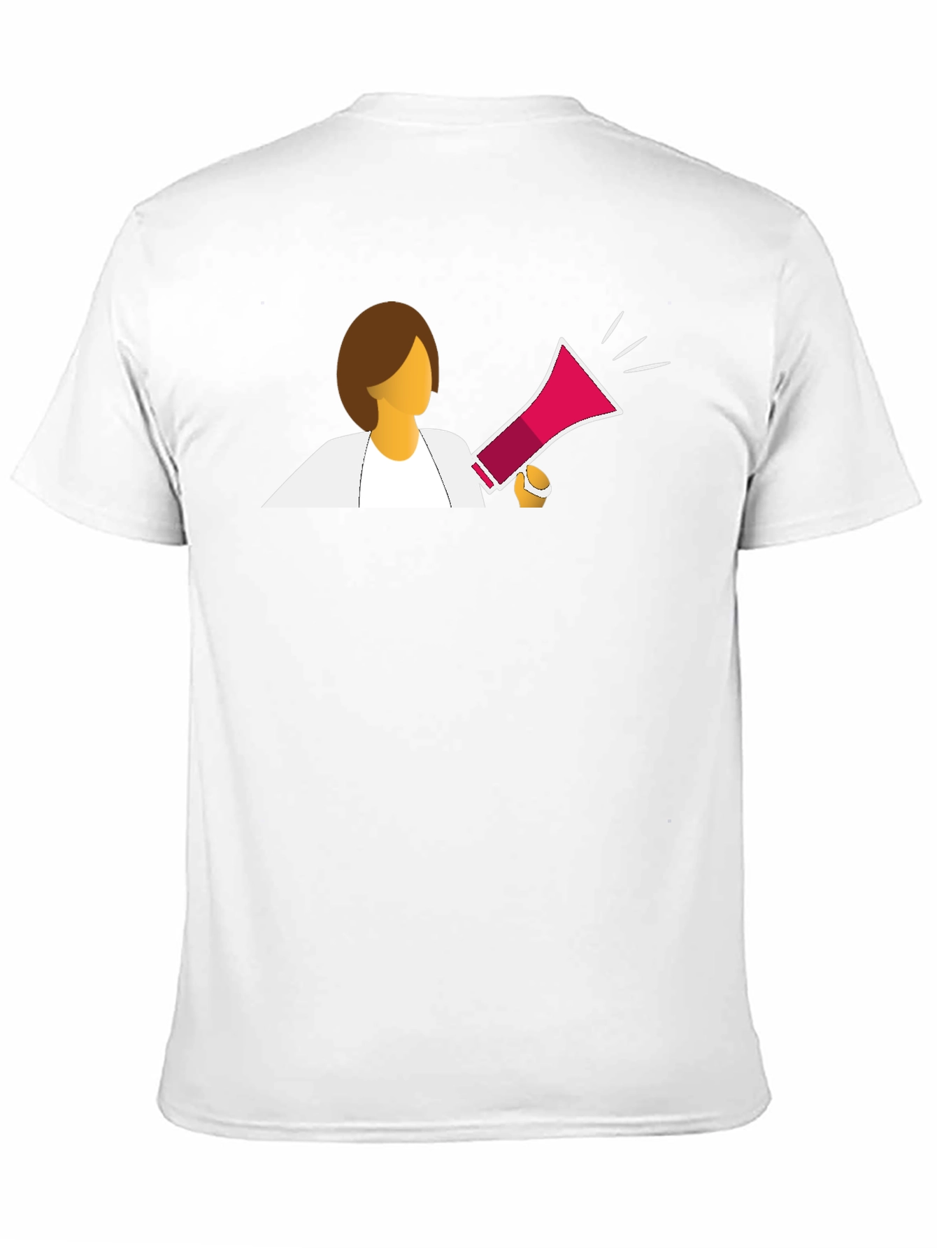 Empowered Woman T-Shirt - Bullhorn Graphic Tee