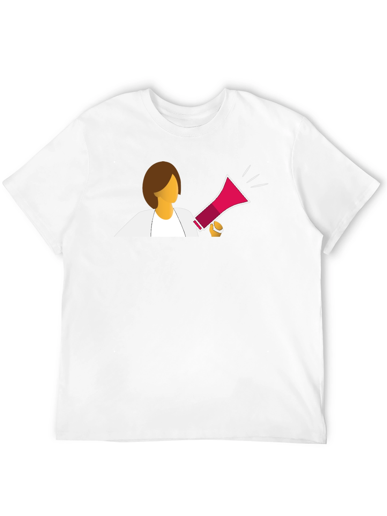 Empowered Woman T-Shirt - Bullhorn Graphic Tee