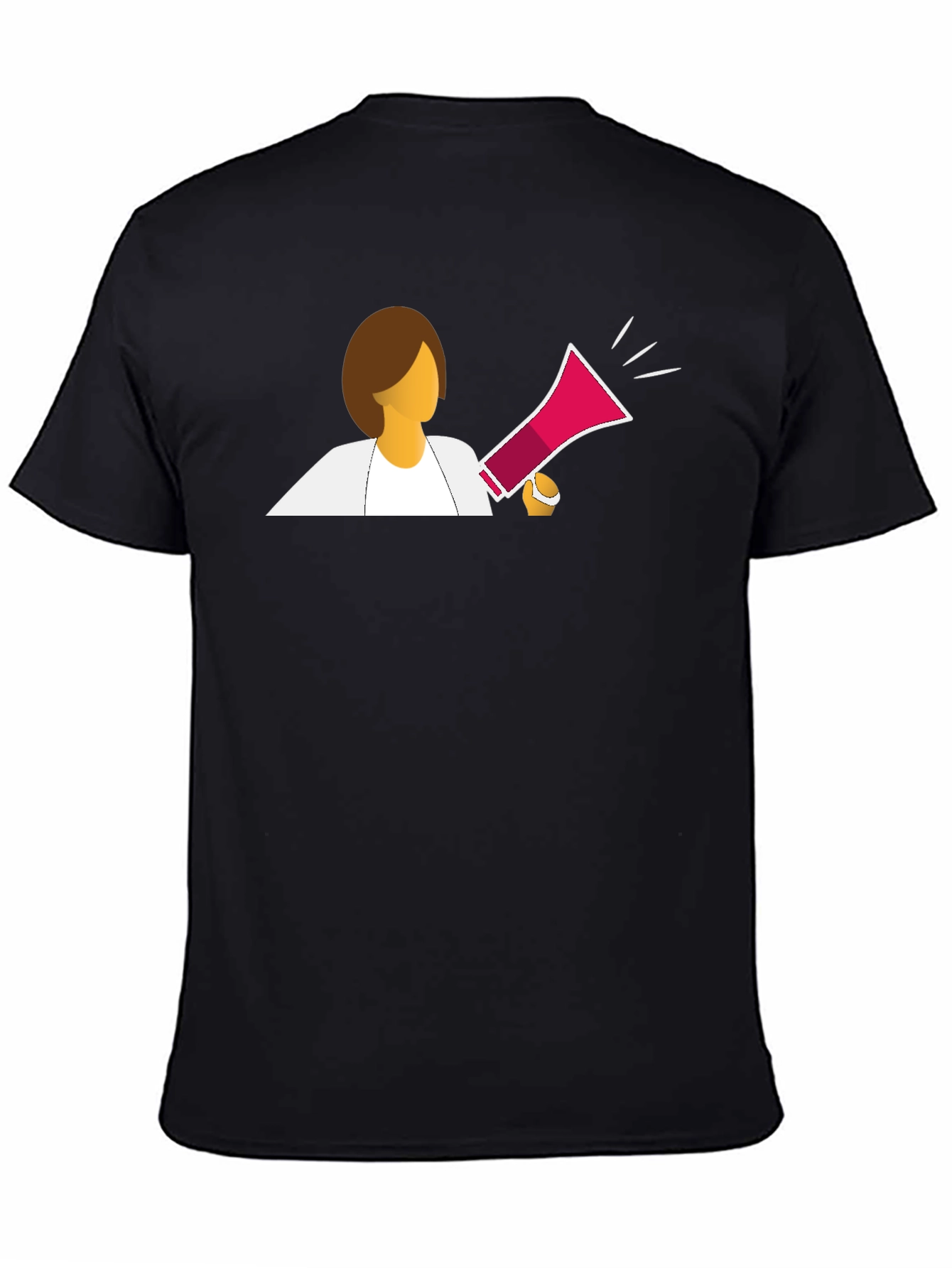 Empowered Woman T-Shirt - Bullhorn Graphic Tee