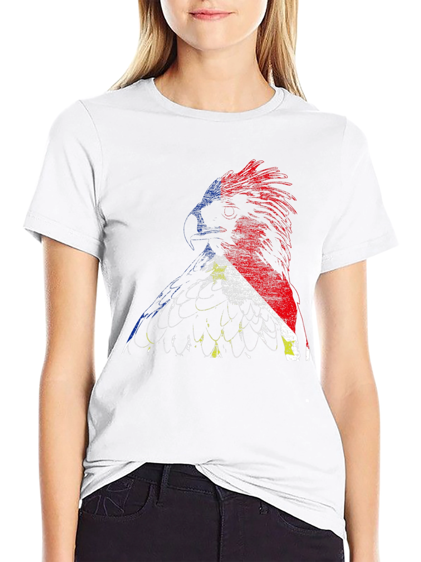 Philippine Eagle Graphic Tee - Black