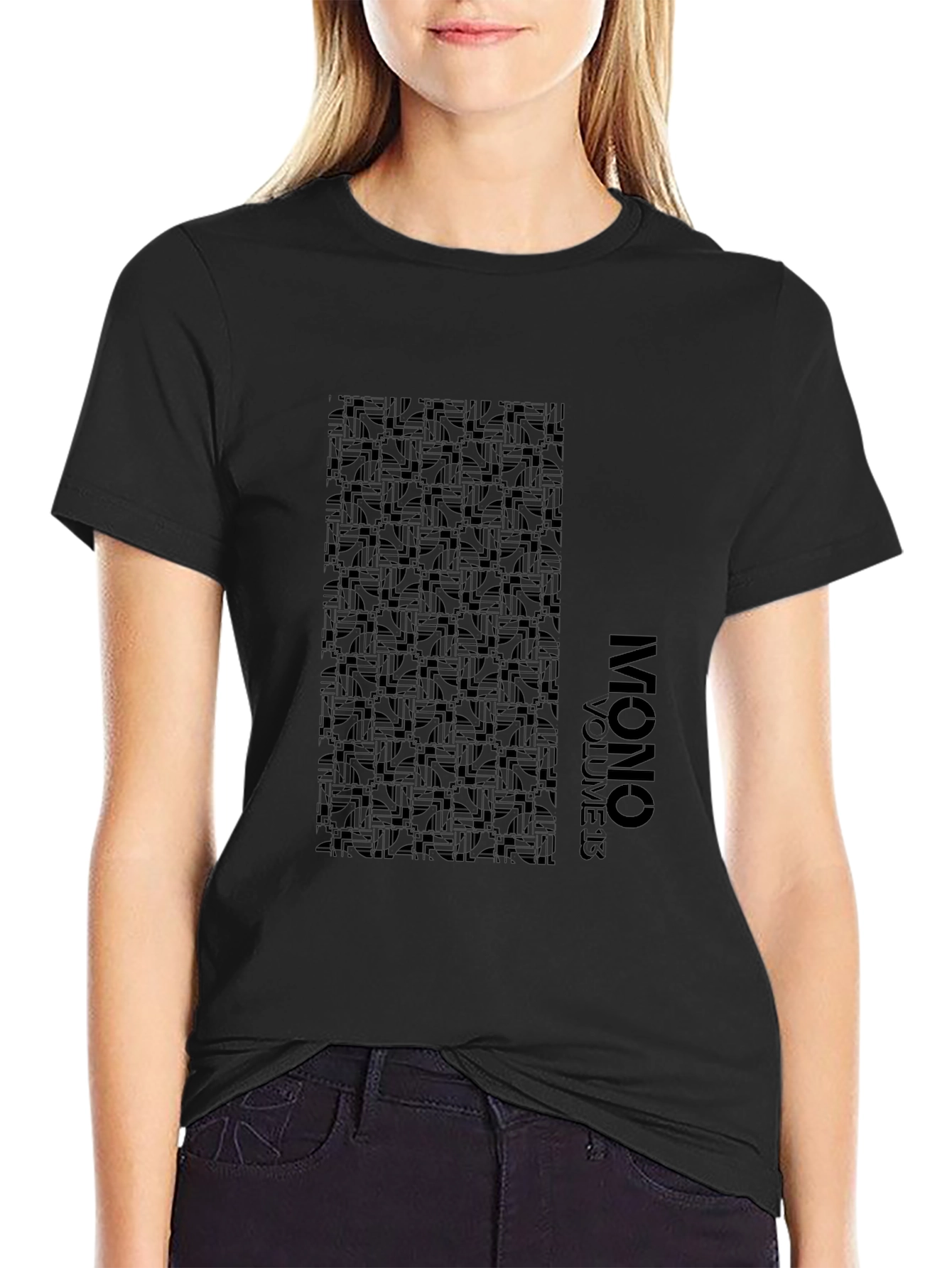 Mono Volume 13 Graphic Print Black T-Shirt
