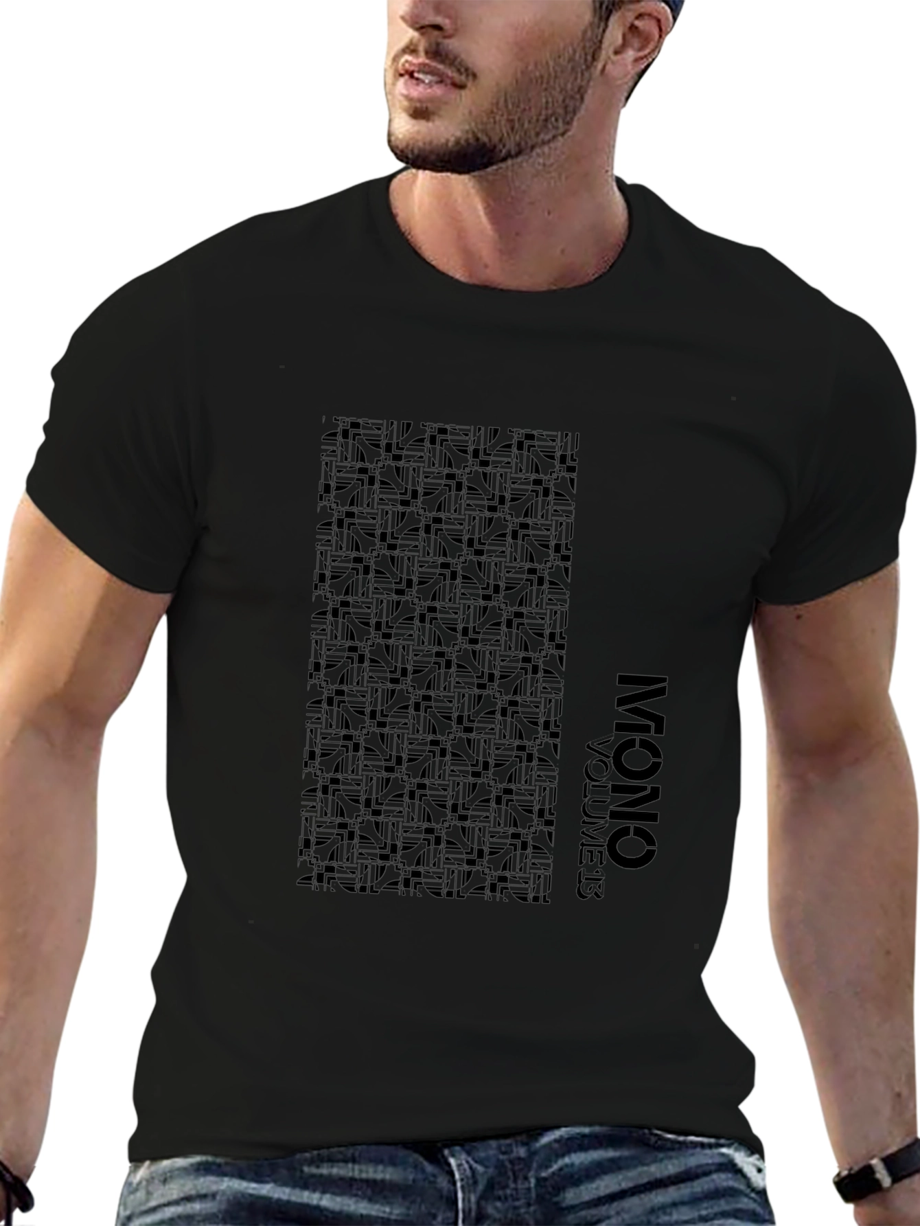 Mono Volume 13 Graphic Print Black T-Shirt