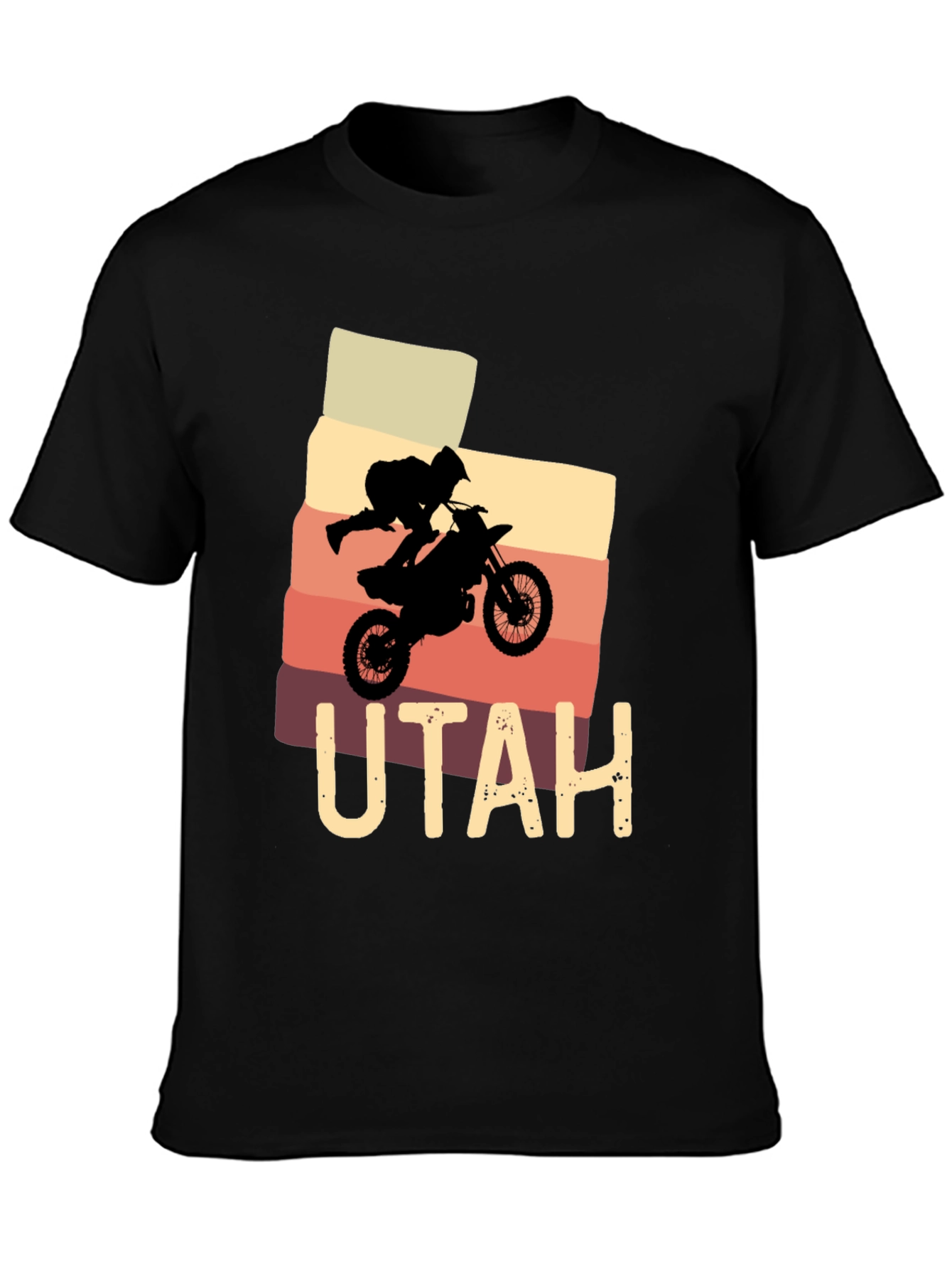 Utah Dirt Bike Rider T-Shirt