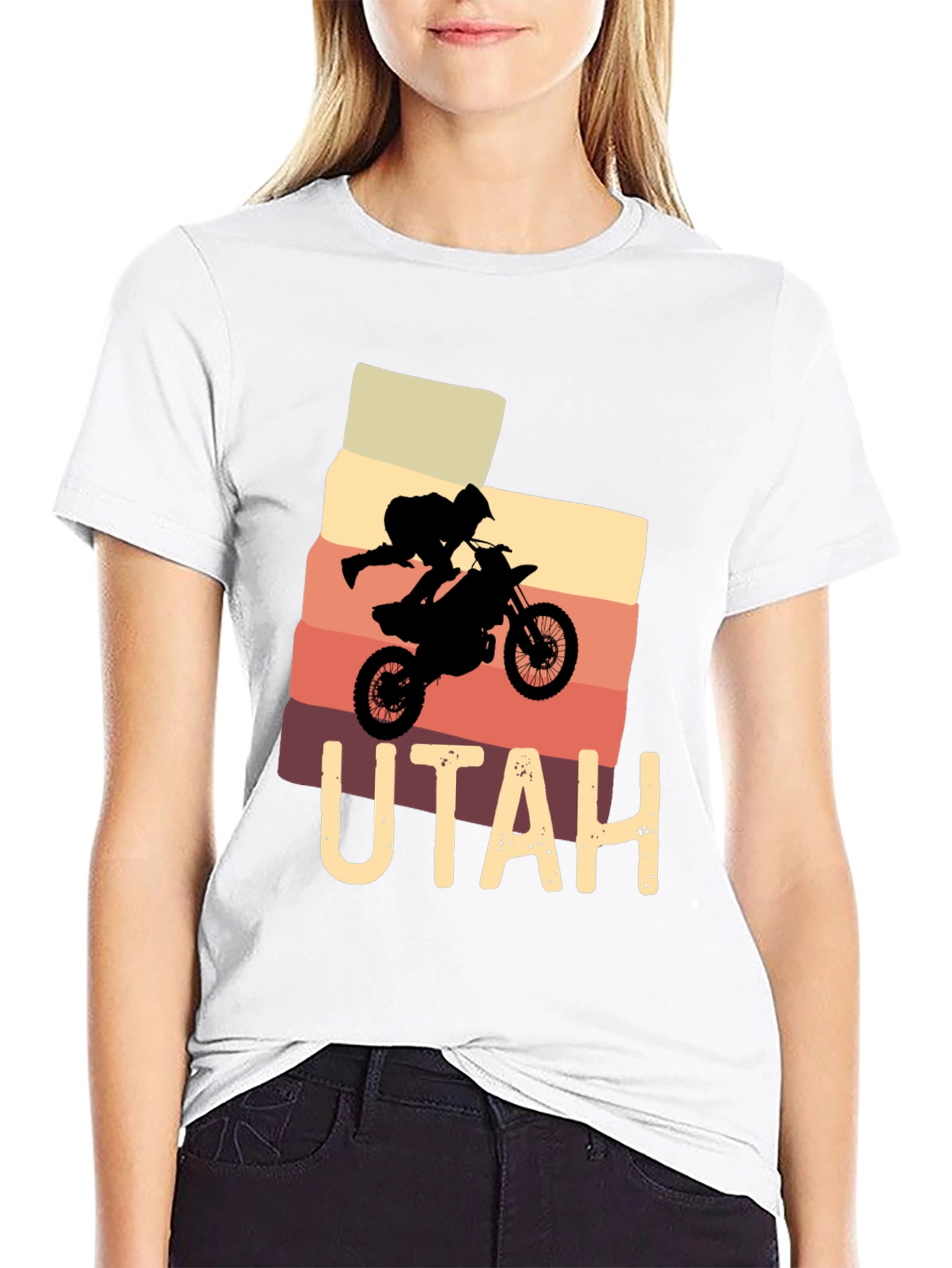 Utah Dirt Bike Rider T-Shirt