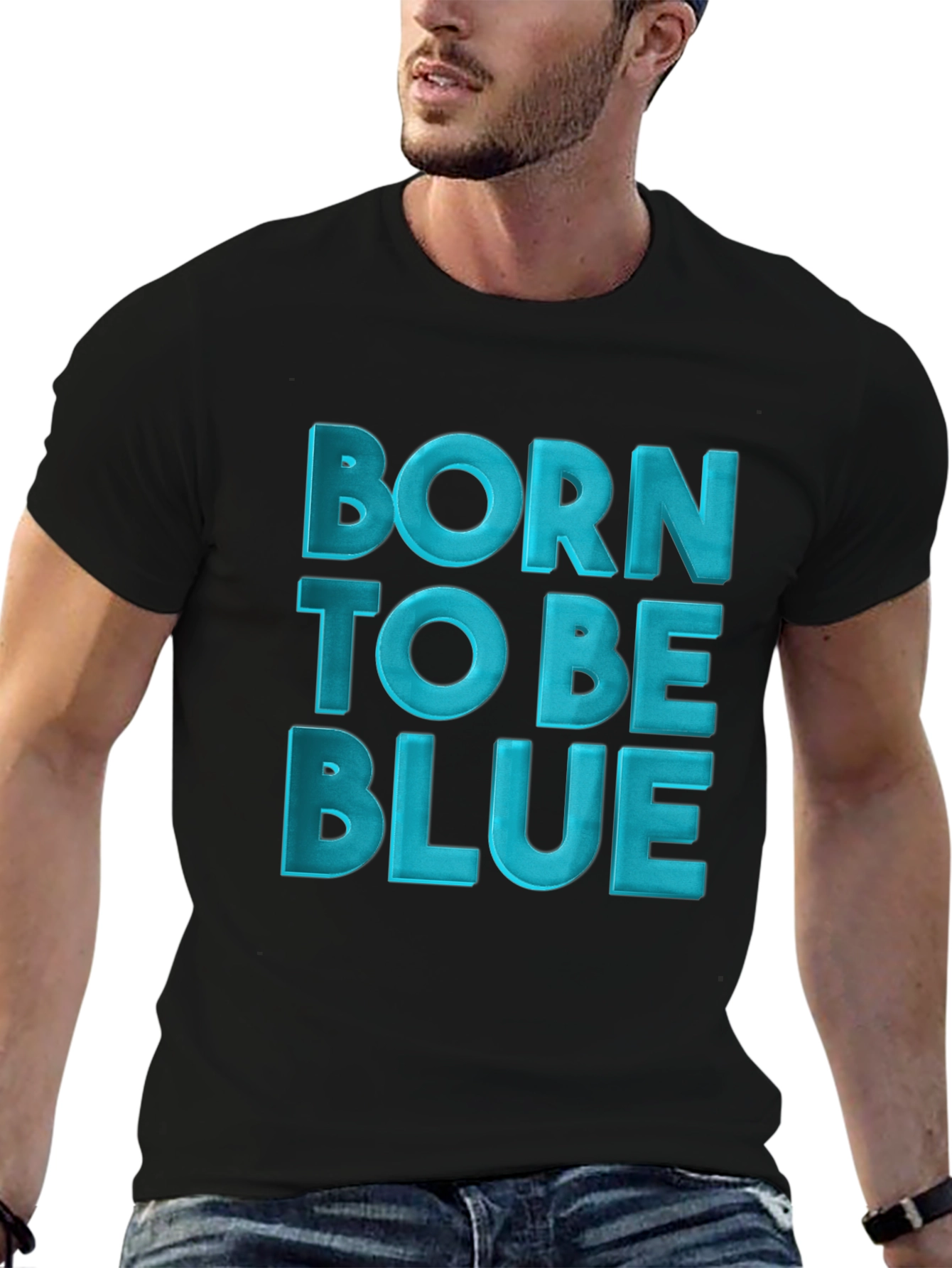 Born to Be Blue Graphic Tee