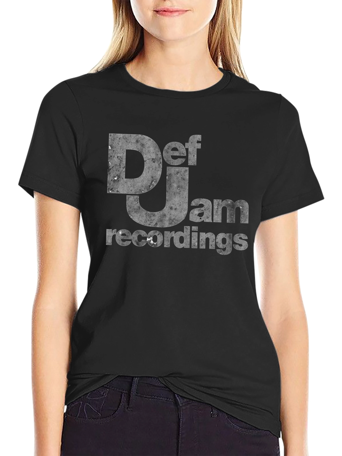 Def Jam Recordings Black T-Shirt