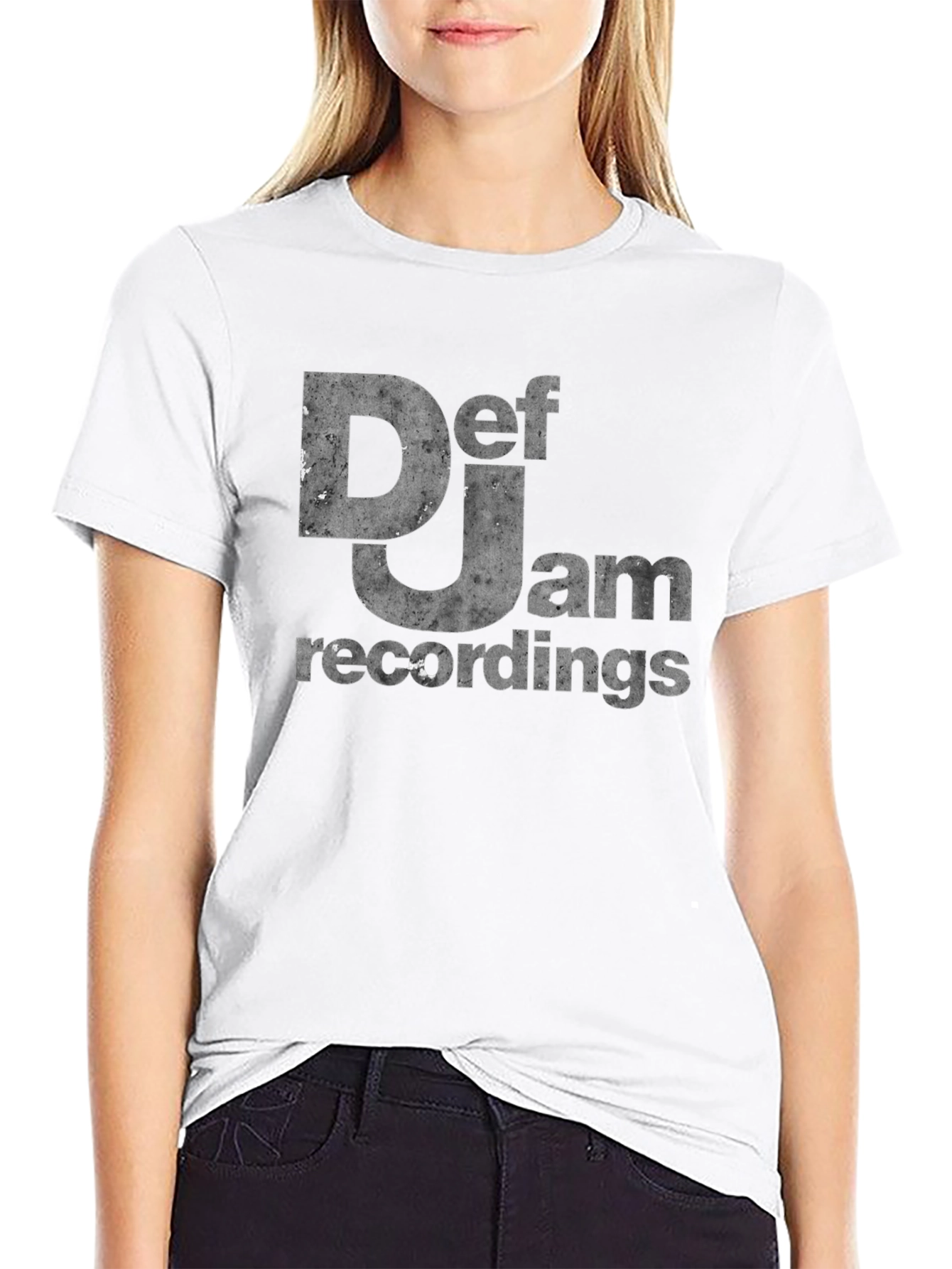 Def Jam Recordings Black T-Shirt