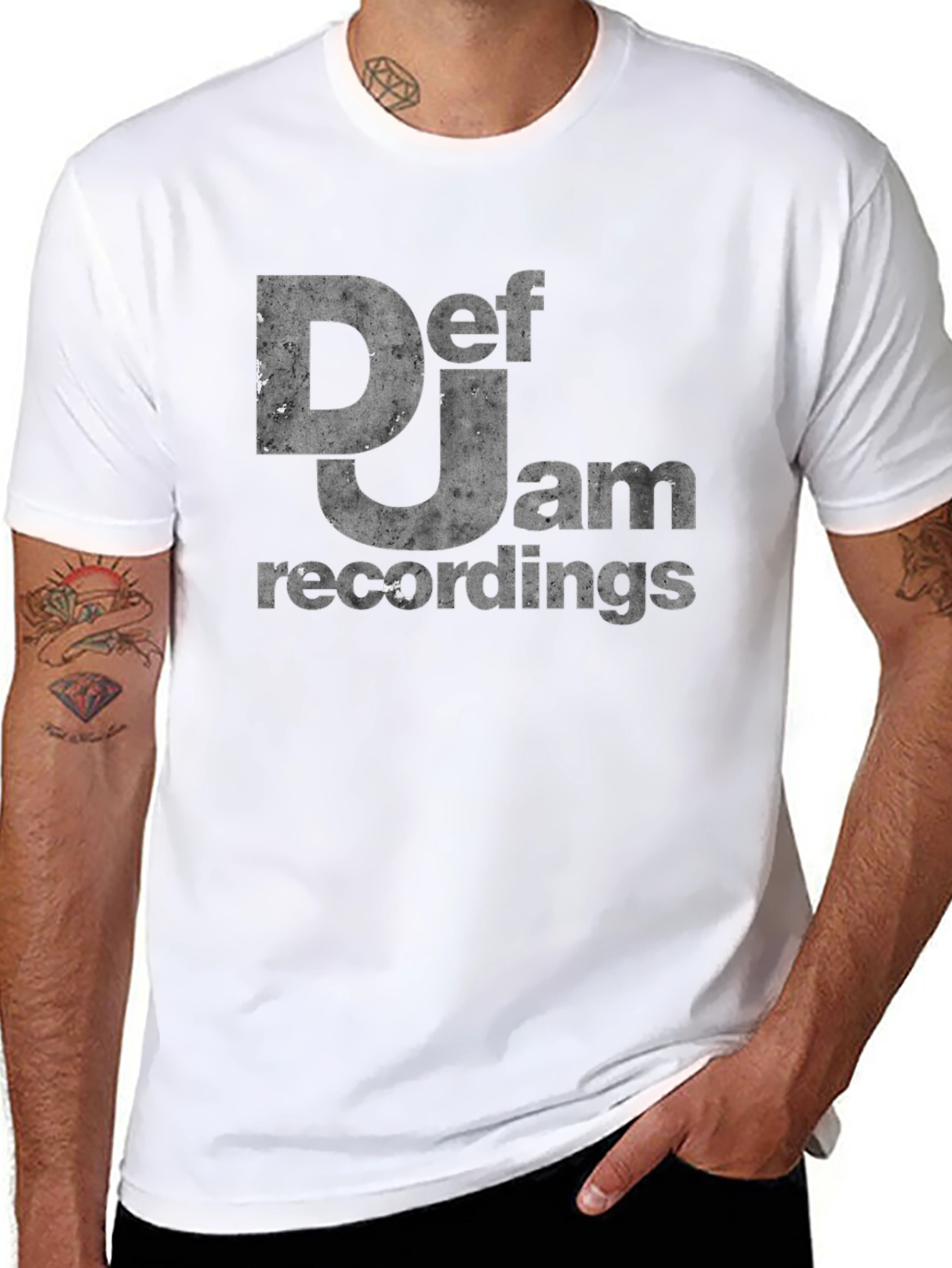 Def Jam Recordings Black T-Shirt