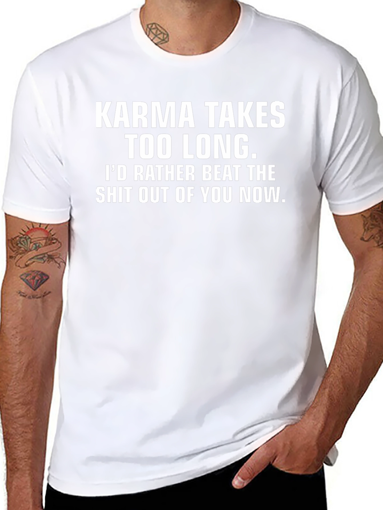 Karma Takes Too Long Graphic Tee