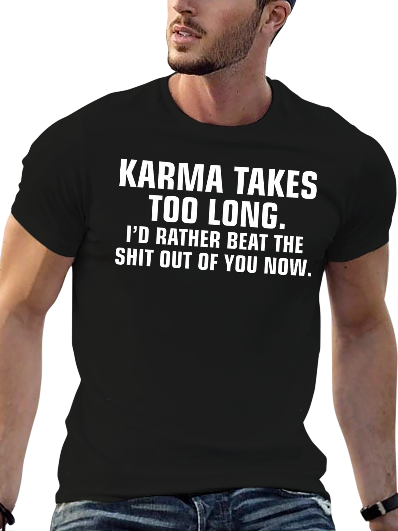 Karma Takes Too Long Graphic Tee