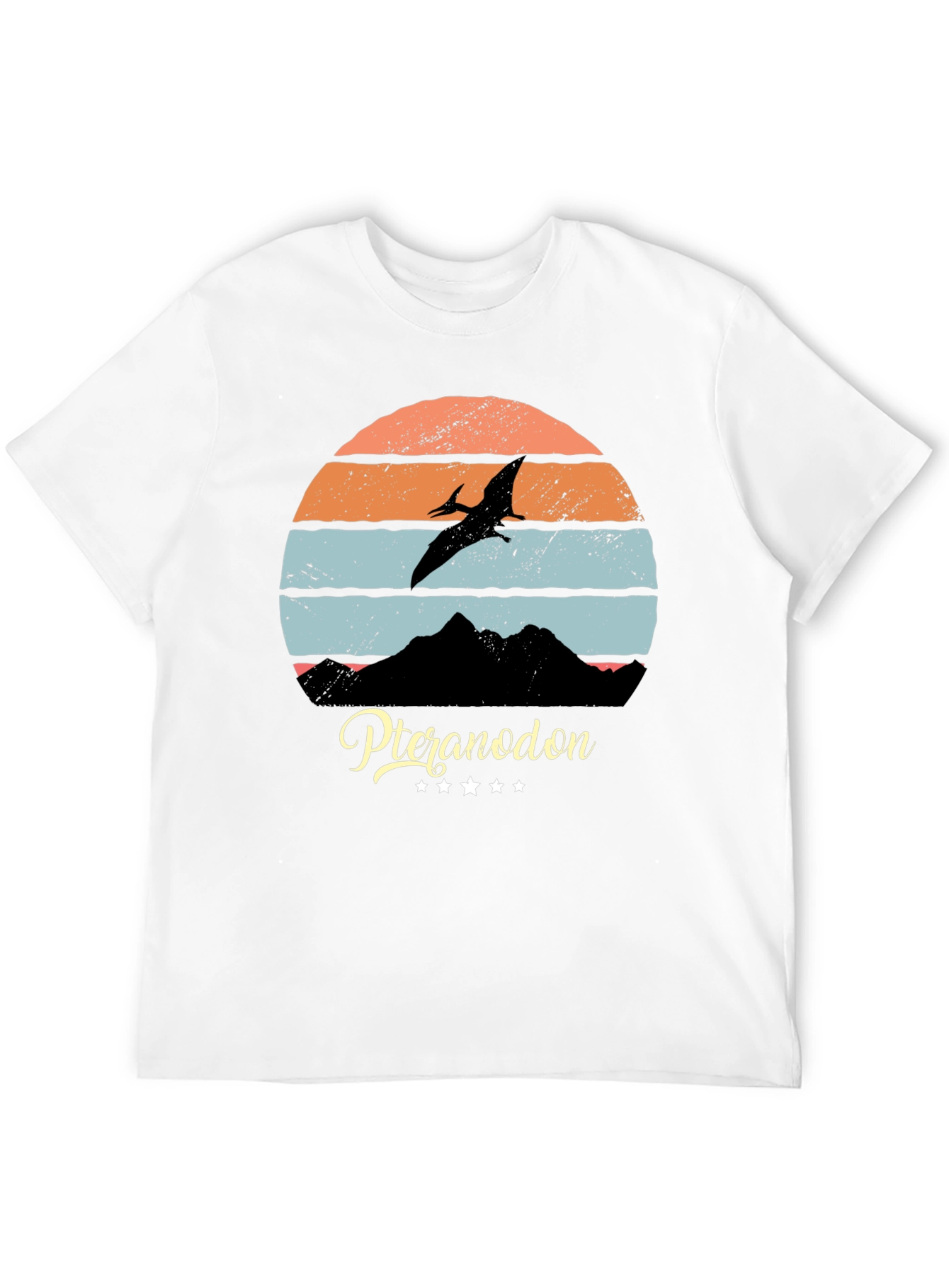 Pteranodon Sunset Graphic T-Shirt