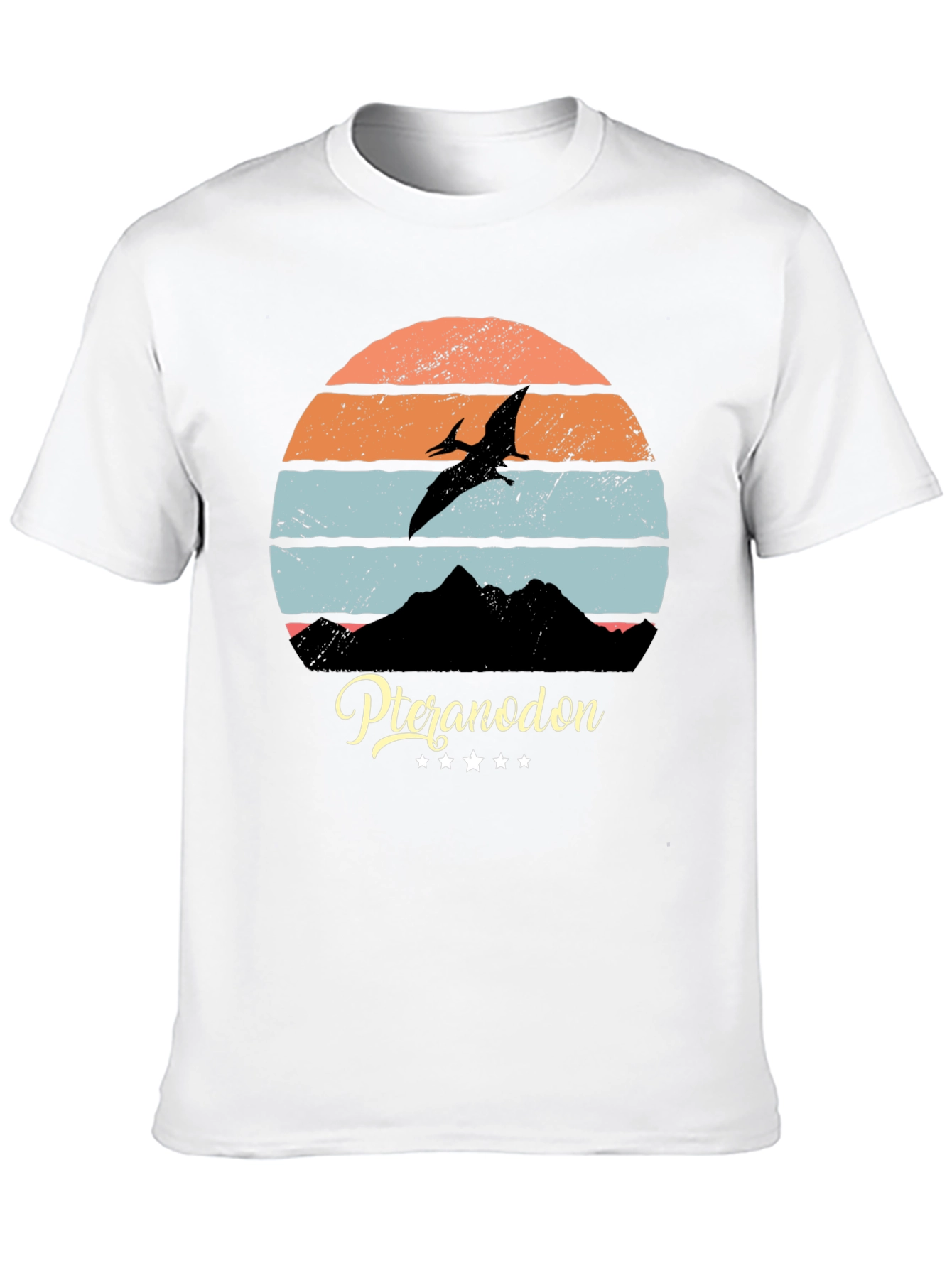 Pteranodon Sunset Graphic T-Shirt