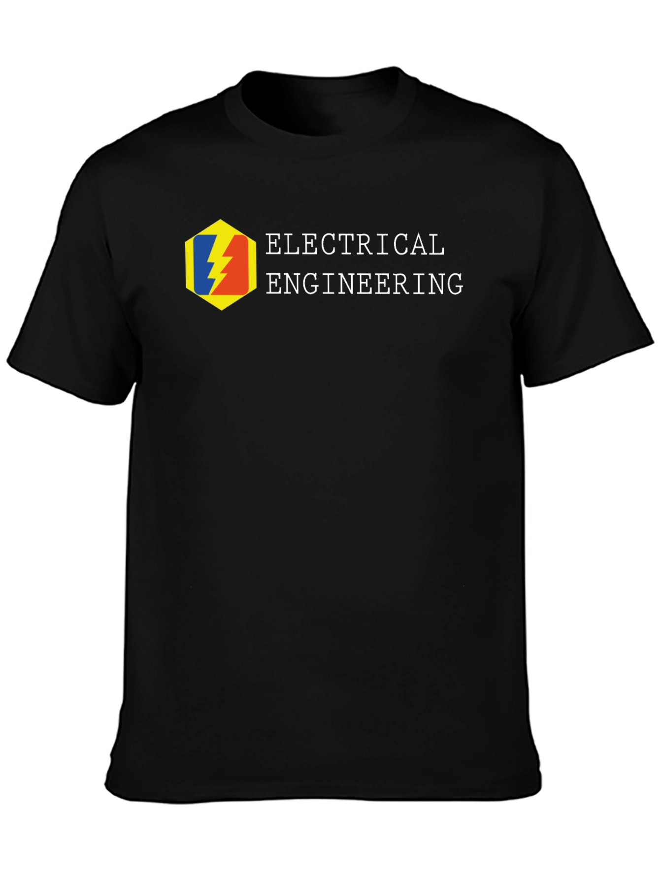 Electrical Engineering Graphic Tee - Black Cotton T-Shirt