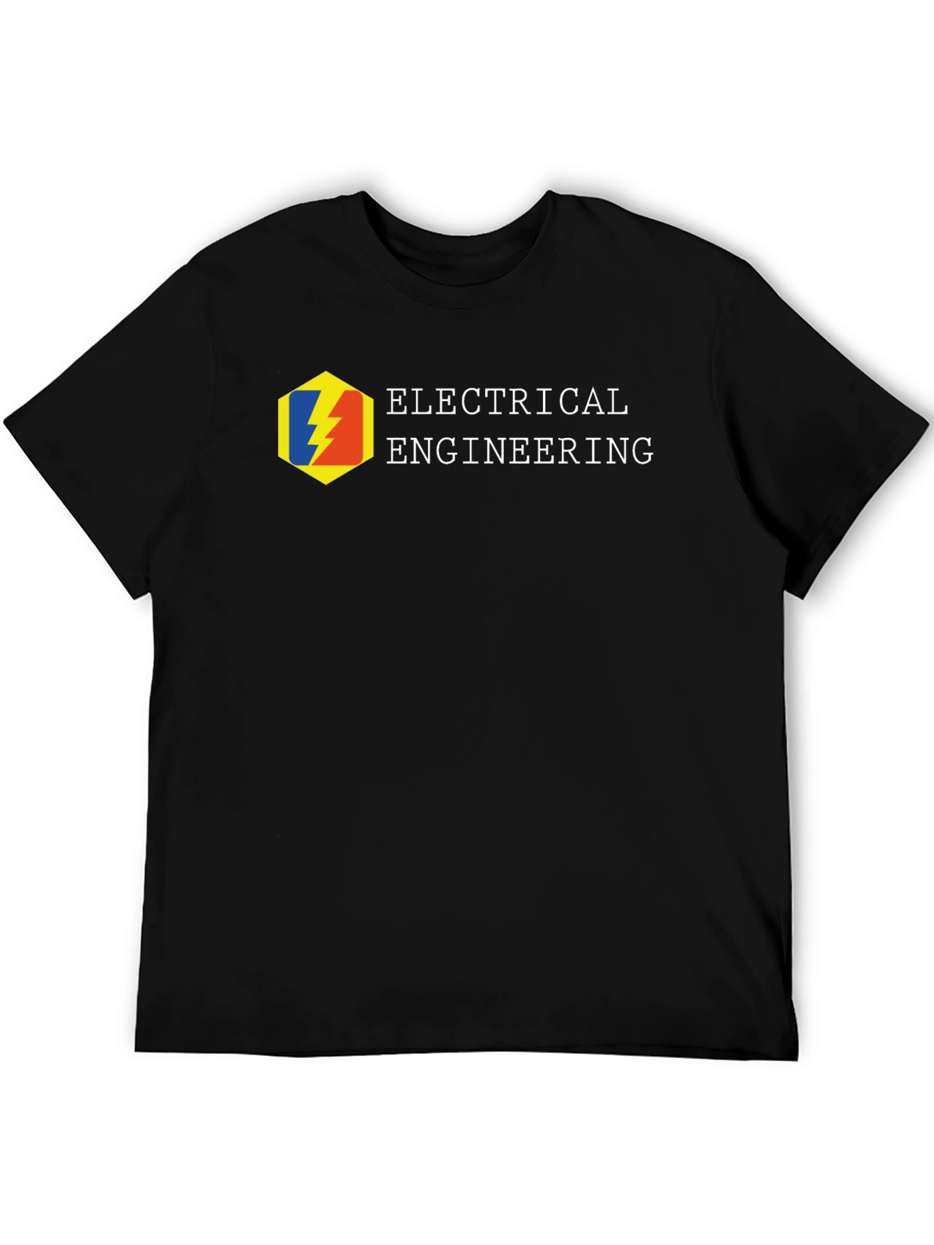 Electrical Engineering Graphic Tee - Black Cotton T-Shirt