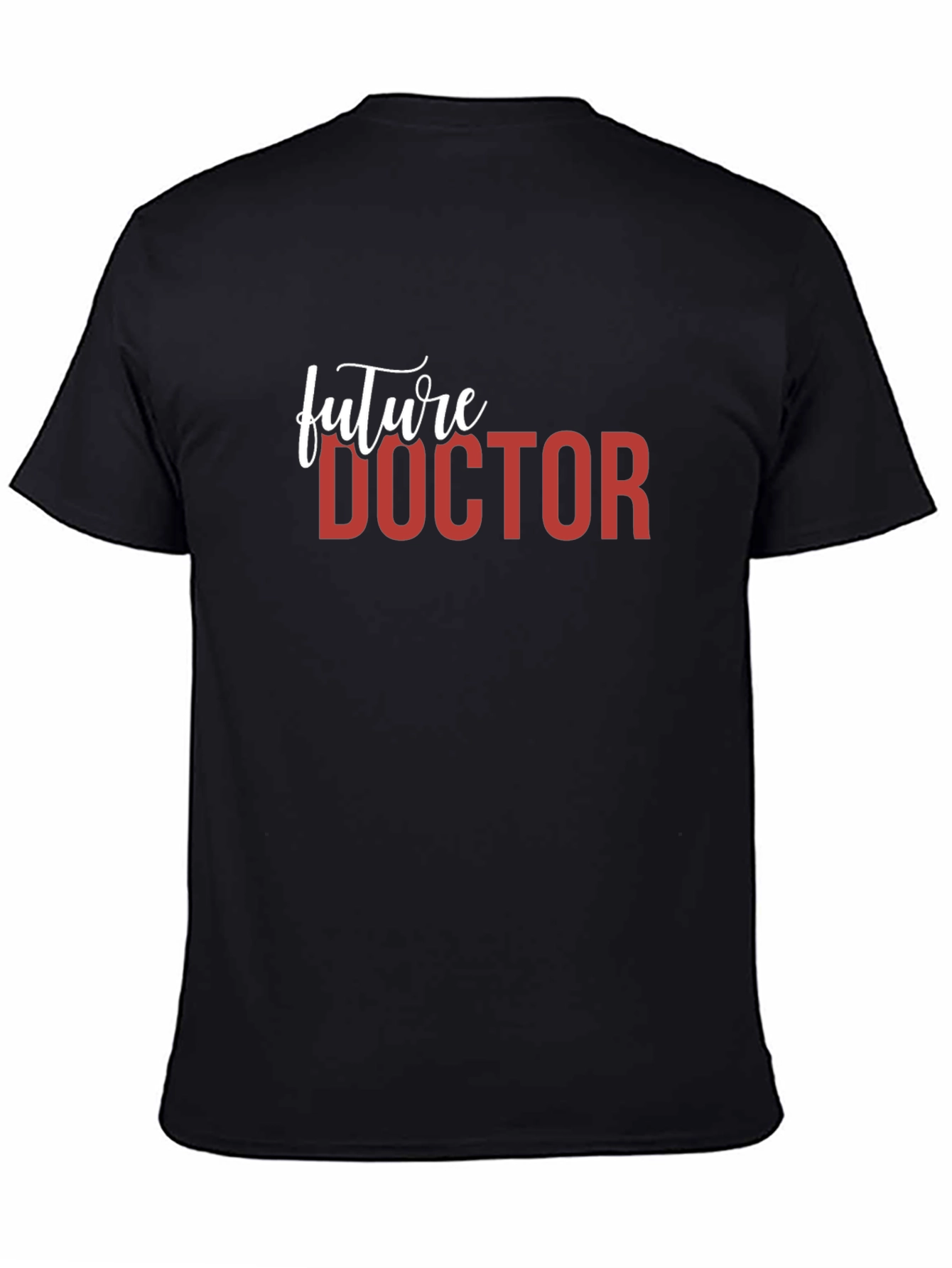 Future Doctor Graphic T-Shirt - Black