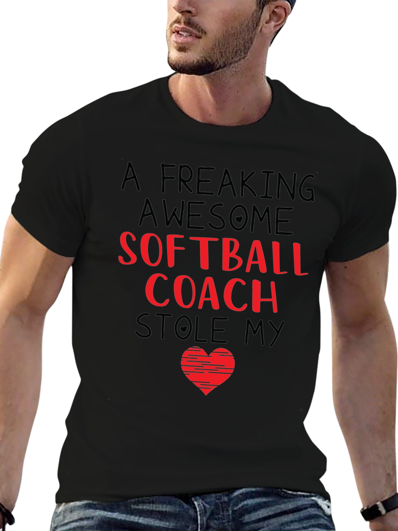 Awesome Softball Coach T-Shirt
