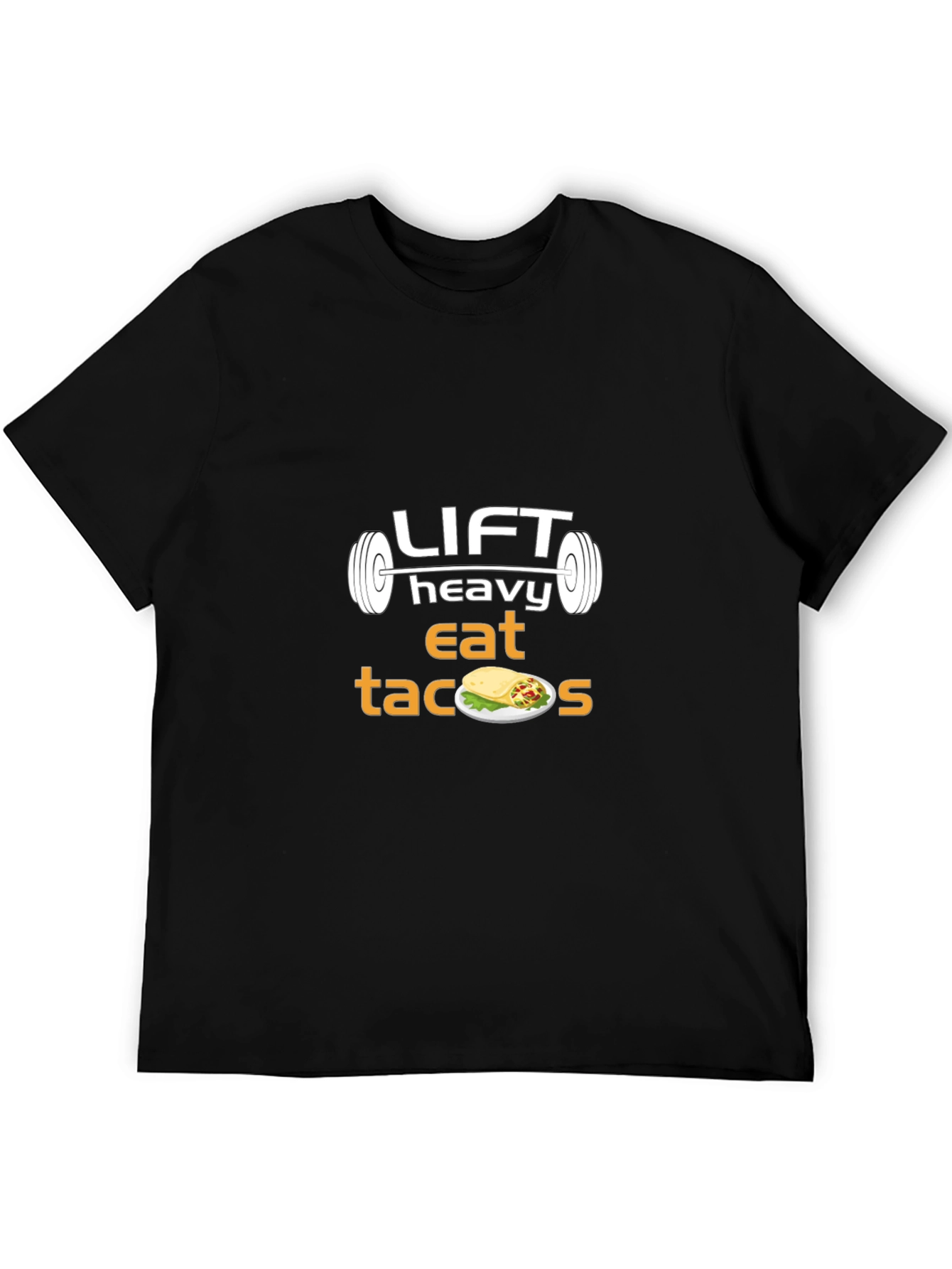 Lift Heavy Eat Tacos Graphic T-Shirt