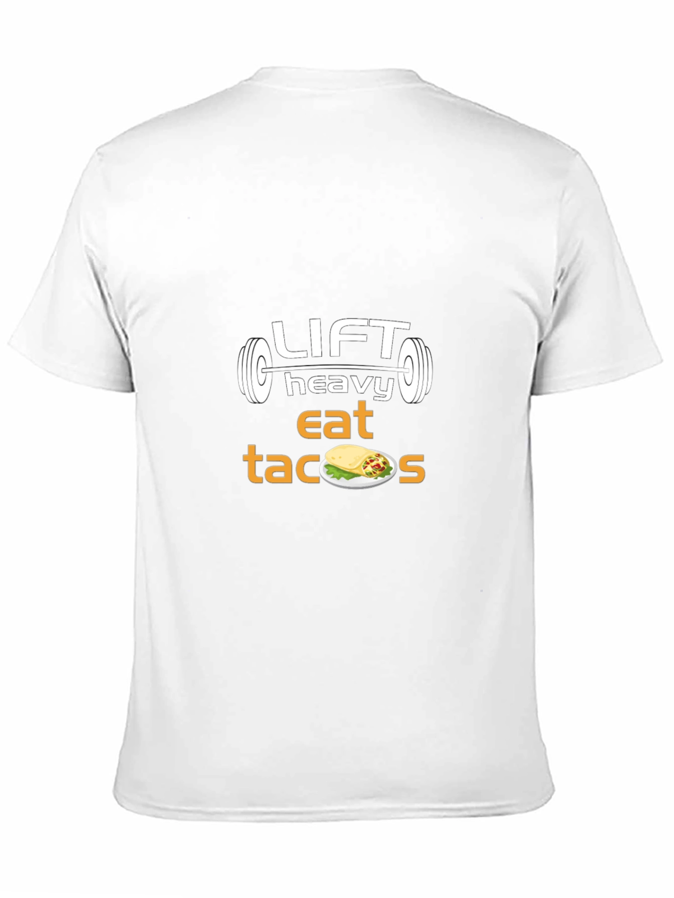 Lift Heavy Eat Tacos Graphic T-Shirt