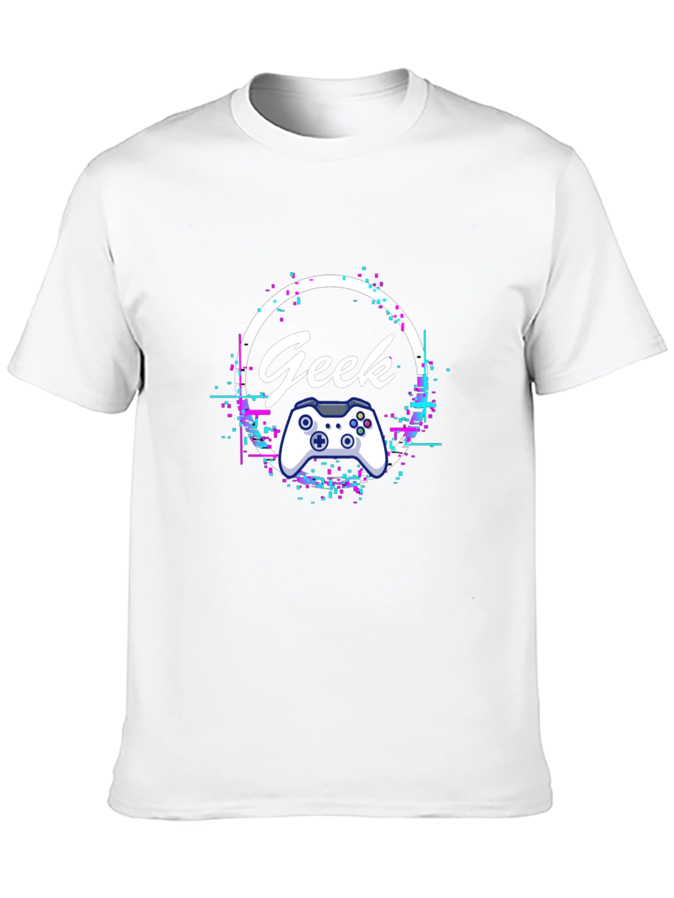 Geek Gamer T-Shirt - Black Graphic Tee