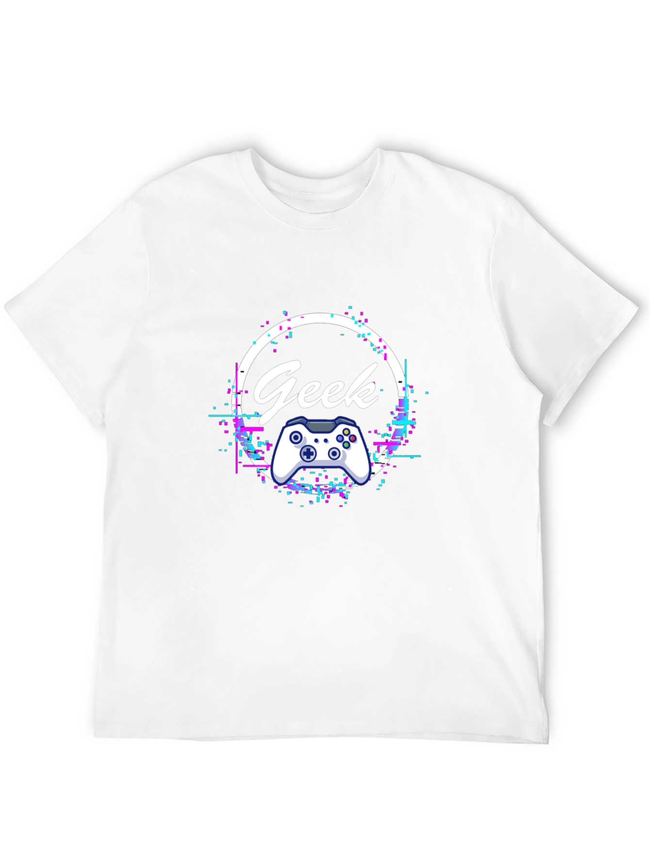 Geek Gamer T-Shirt - Black Graphic Tee