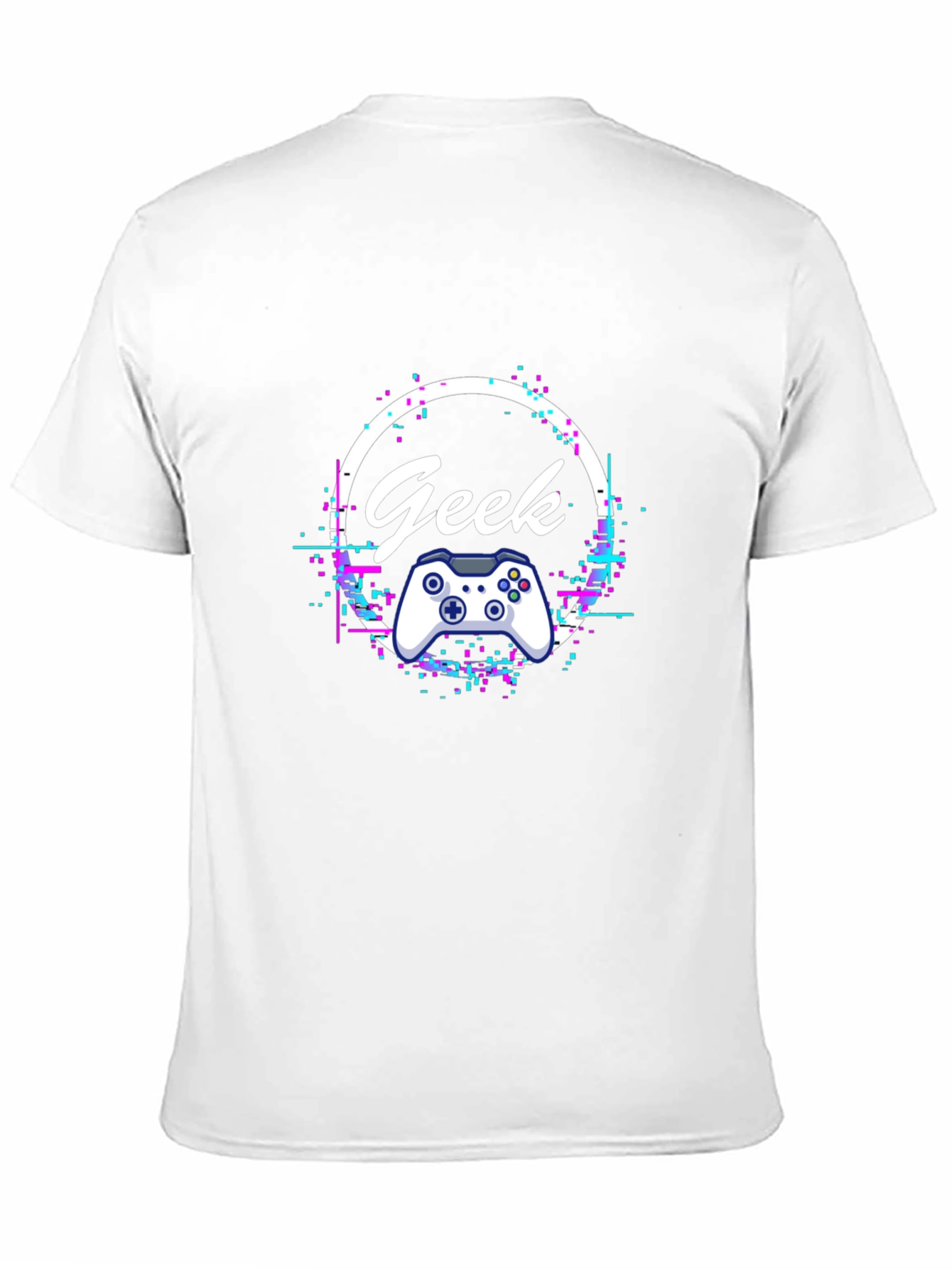 Geek Gamer T-Shirt - Black Graphic Tee