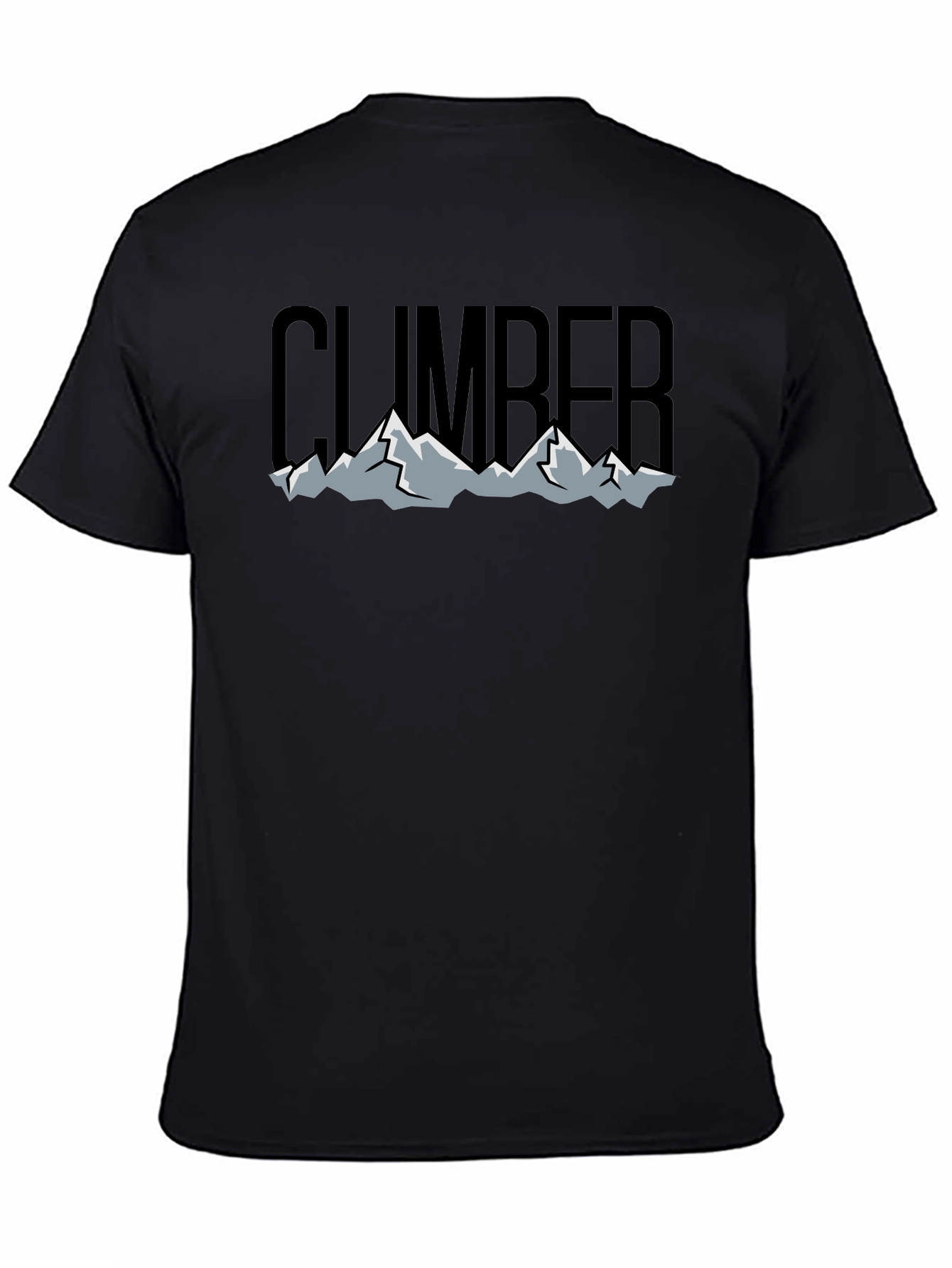 Climber Graphic T-Shirt - Mountain Design Tee