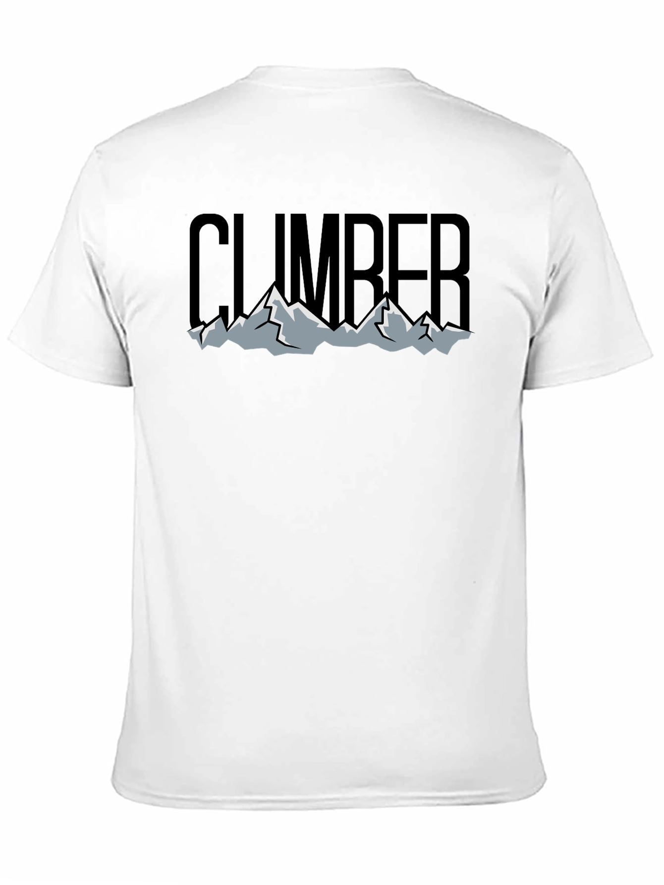Climber Graphic T-Shirt - Mountain Design Tee