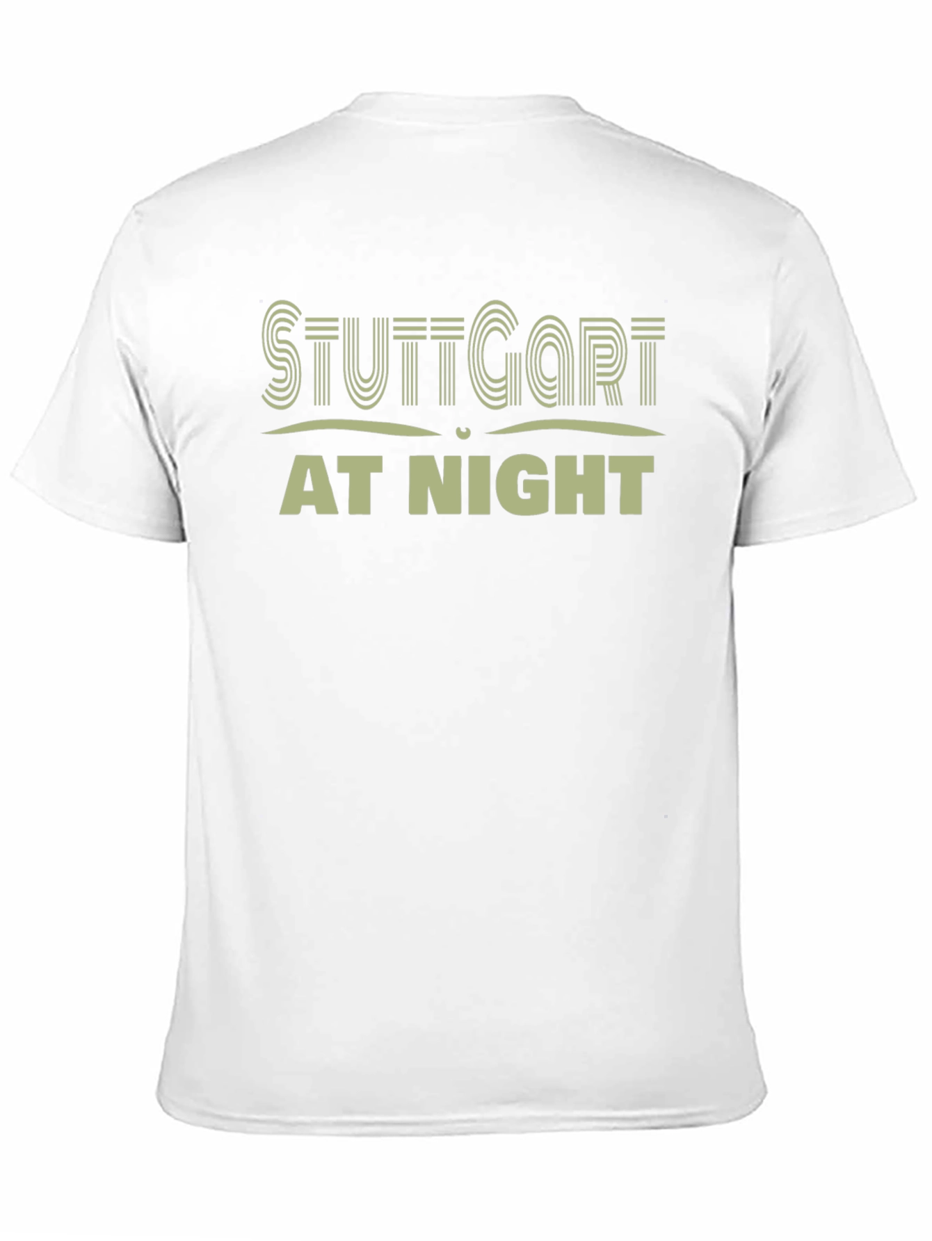 Stuttgart At Night Graphic T-Shirt - City Pride Tee