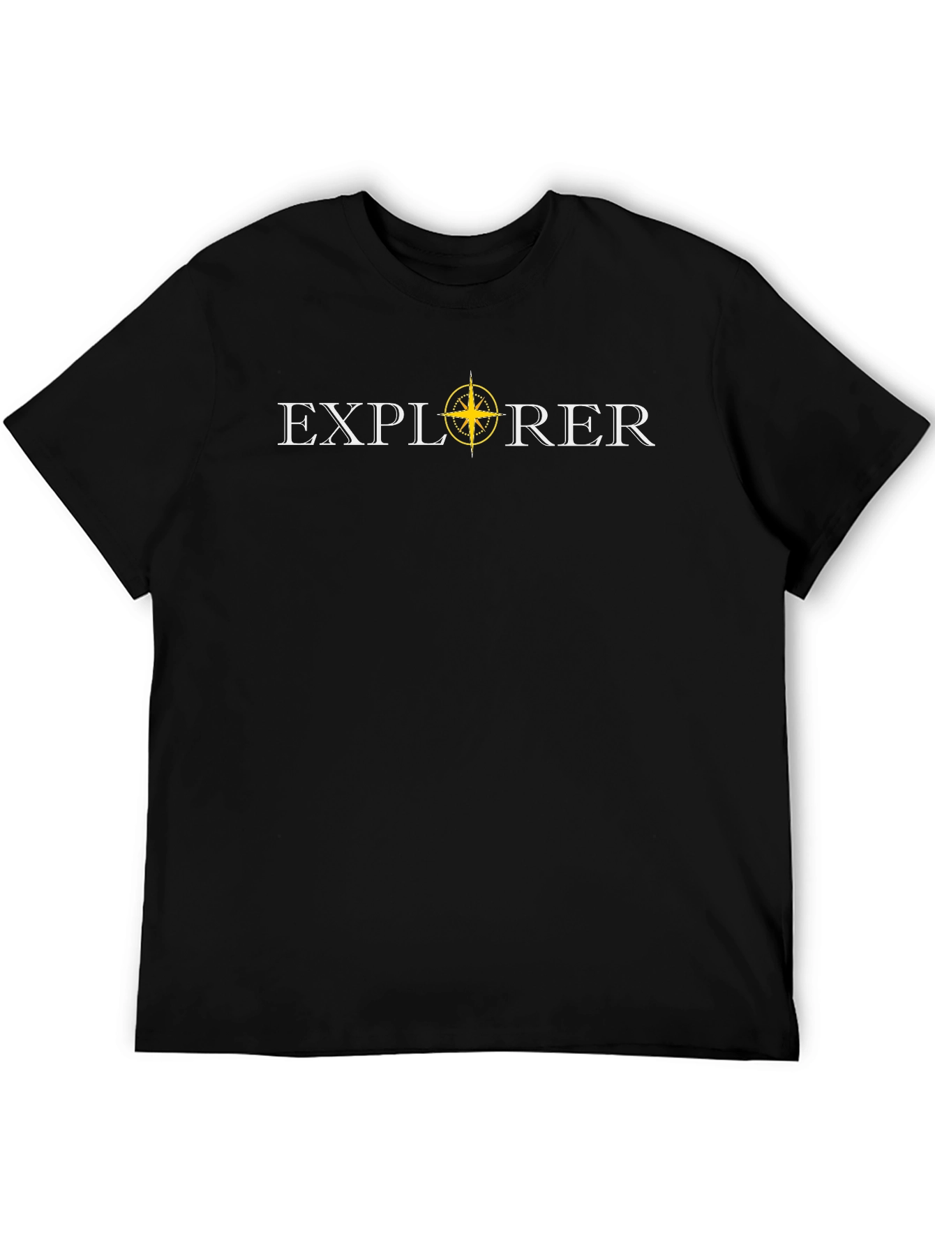 Explorer Compass Graphic Tee - Adventure Awaits!