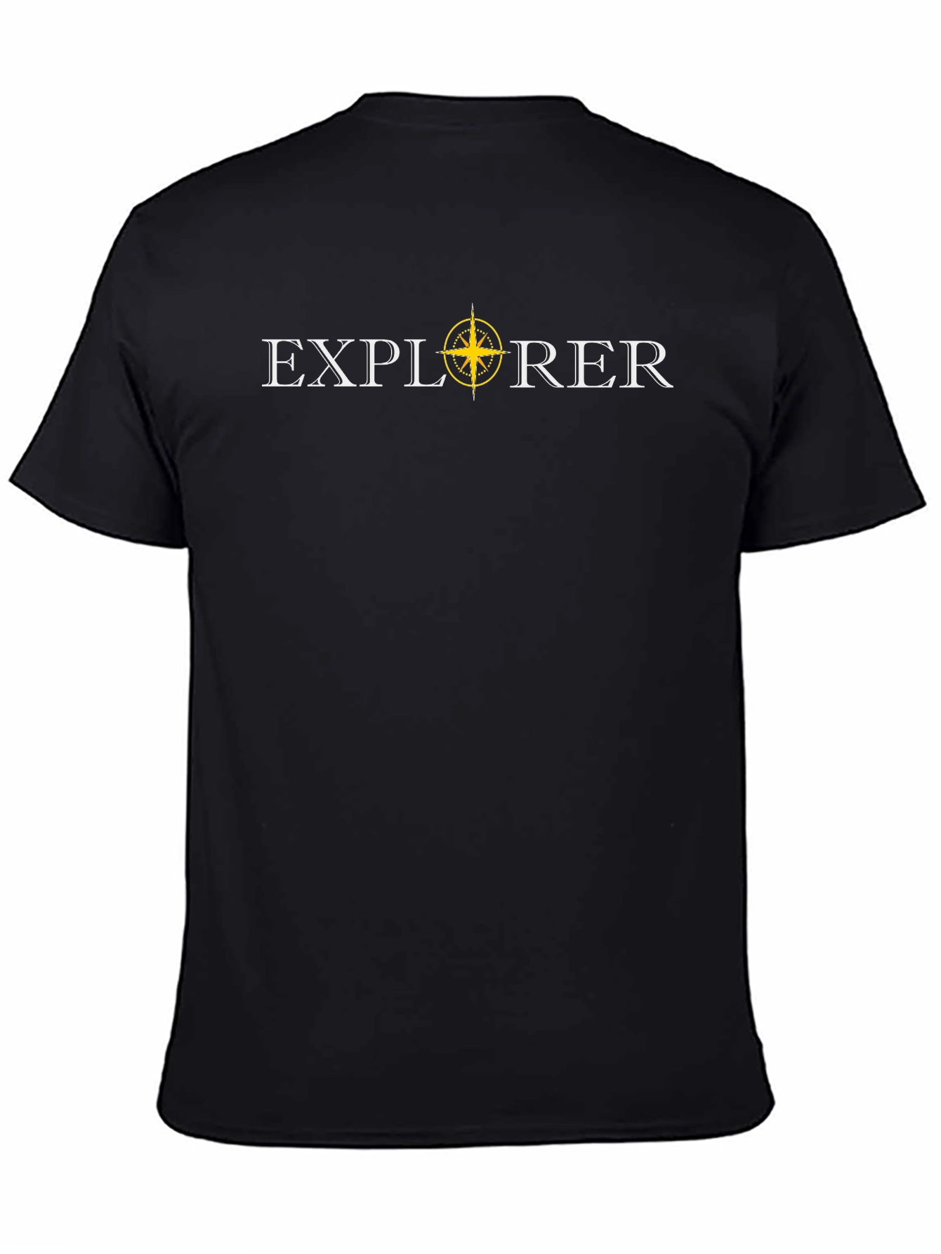Explorer Compass Graphic Tee - Adventure Awaits!