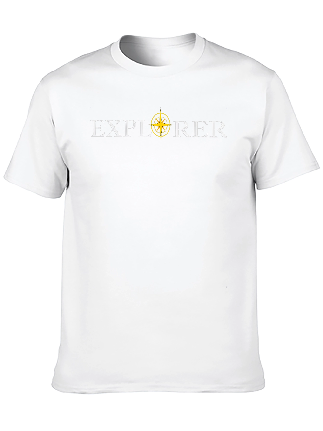 Explorer Compass Graphic Tee - Adventure Awaits!