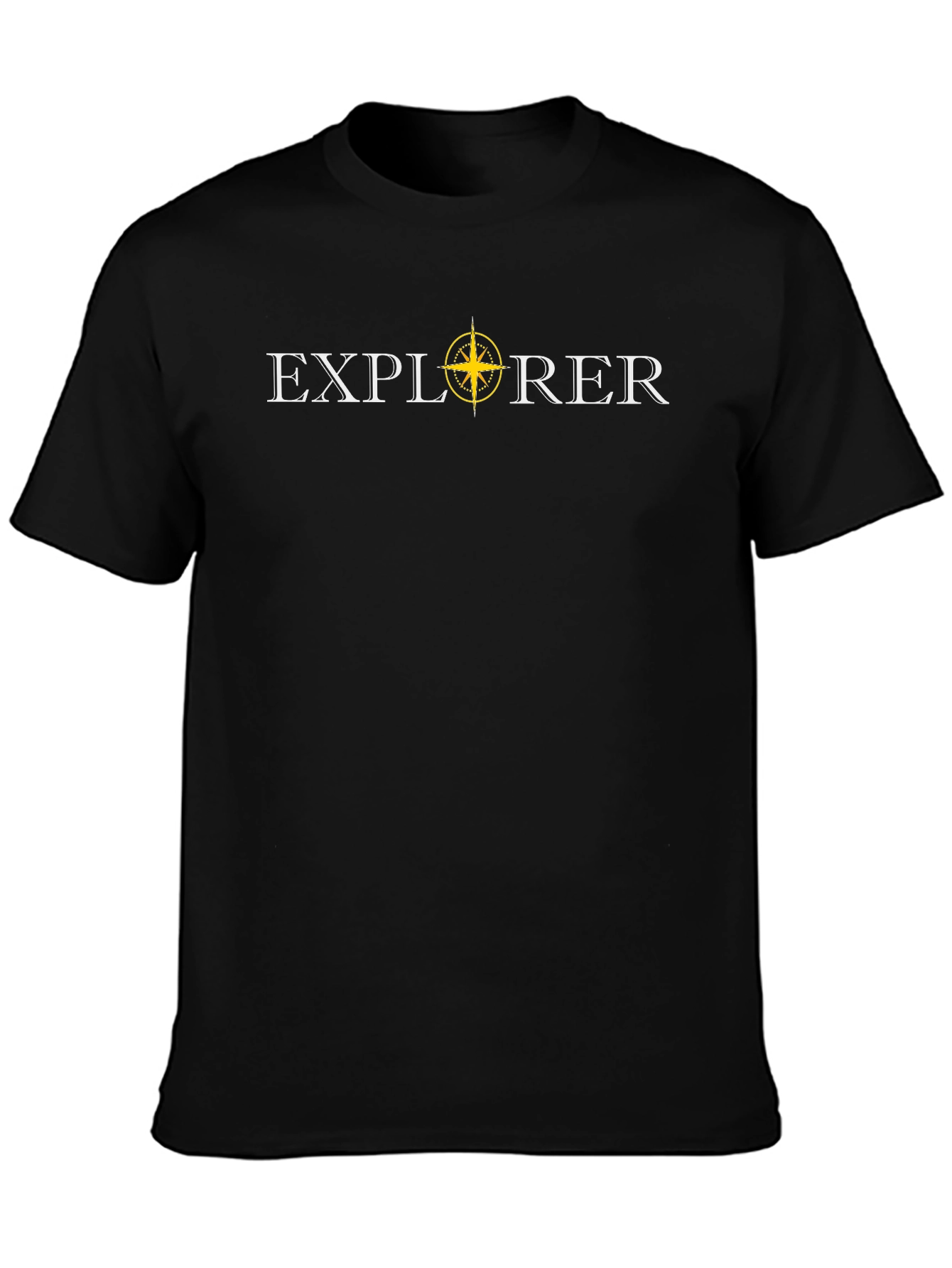 Explorer Compass Graphic Tee - Adventure Awaits!